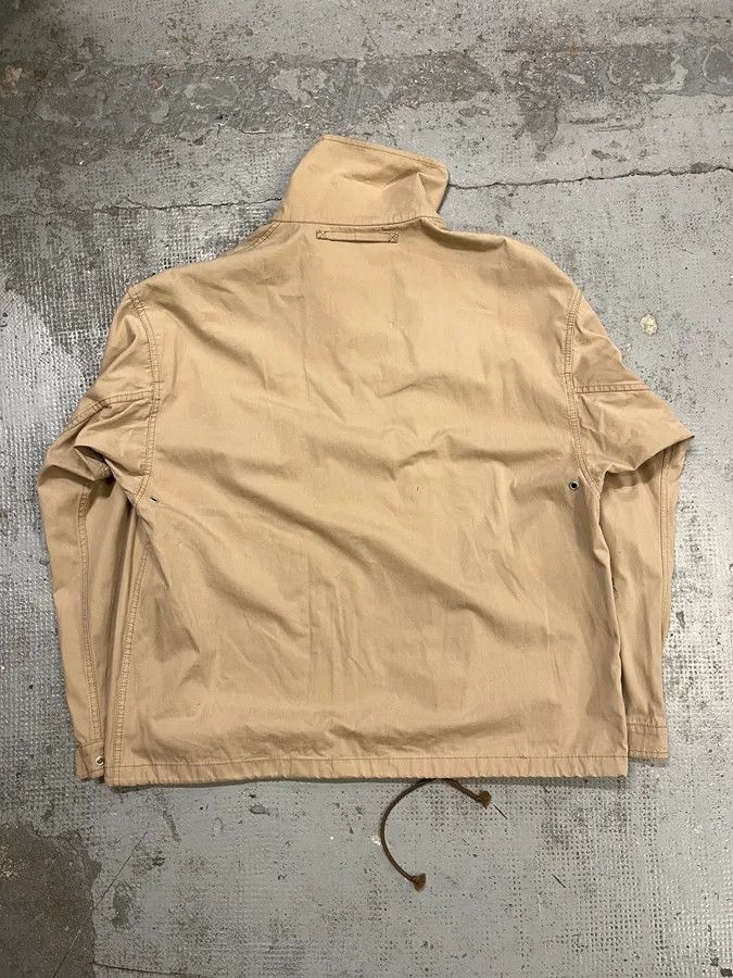 Prada 2000 Prada Asymmetrical Zip Contemporary Beige Jacket Size US L / EU 52-54 / 3 - 9 Thumbnail