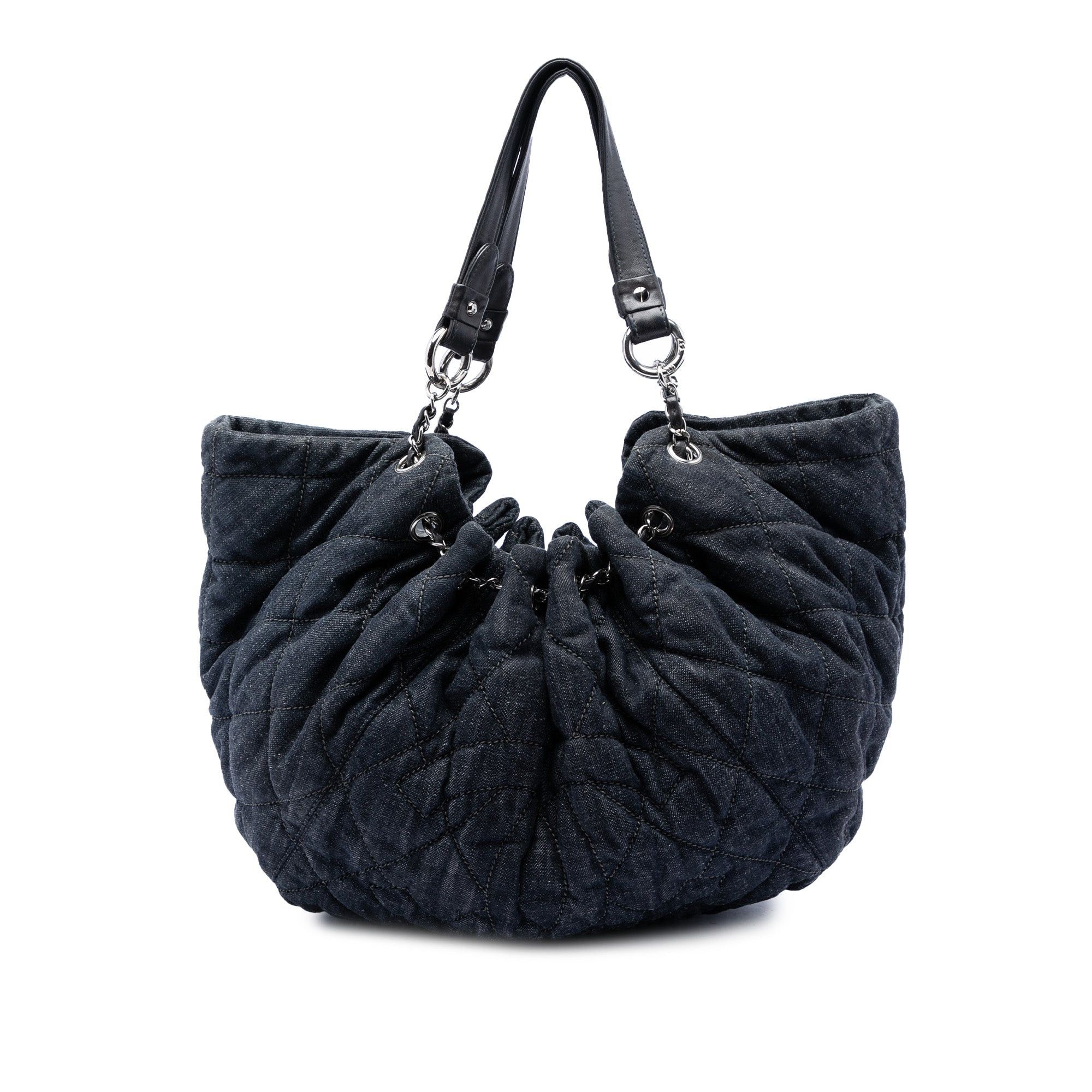 Chanel Quilted Denim Stretch Spirit Cabas Tote Size ONE SIZE - 1 Thumbnail