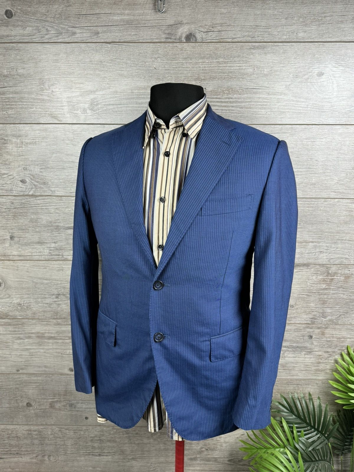 Corneliani Corneliani Blazer VIRGIN WOOL EXTRAFINE Made in Italy 🇮🇹 Size 50R - 2 Thumbnail
