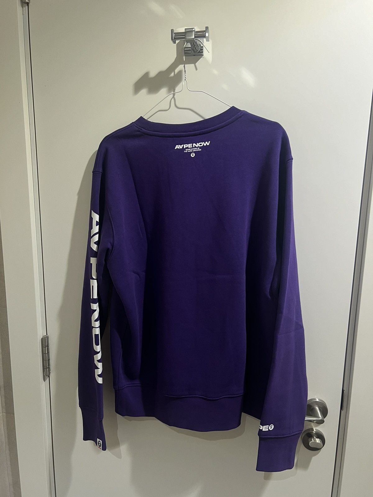 Aape AAPE BY BATHING APE PURPLE SWEATSHIRT BRAND NEW Size US L / EU 52-54 / 3 - 2 Thumbnail