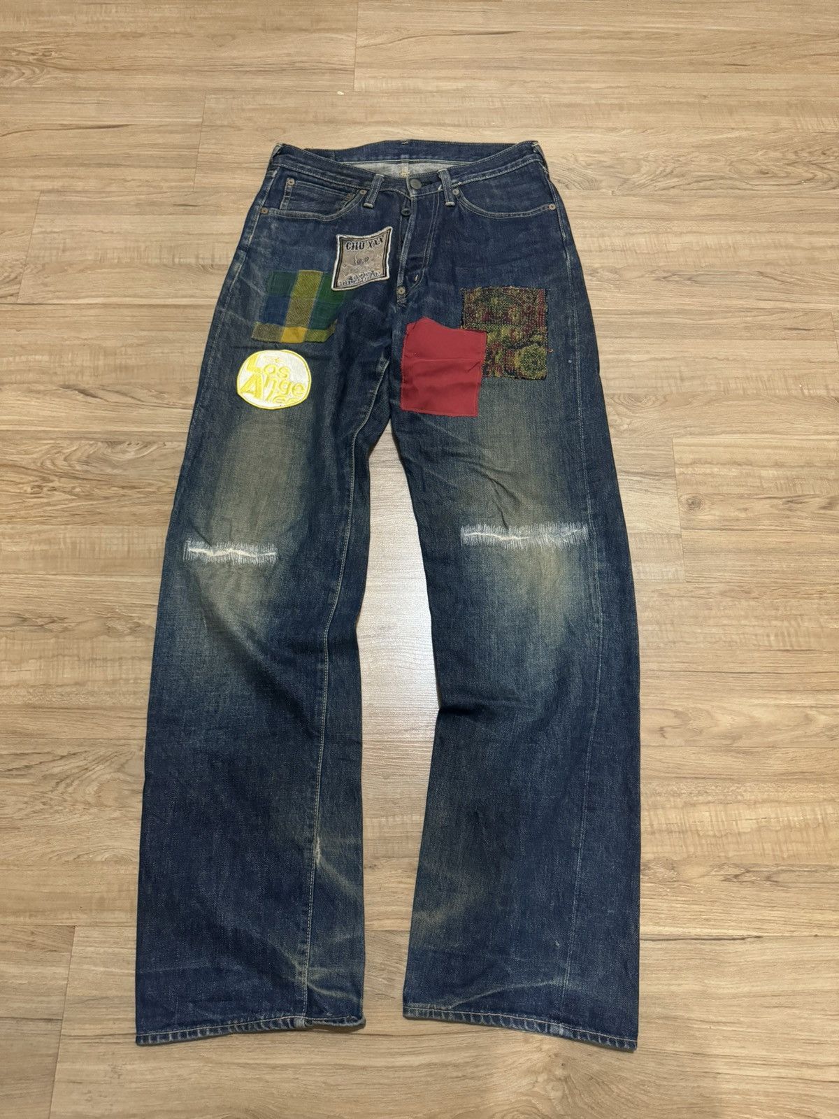 BIG JOHN SASHIKO CUSTOM SELVEDGE JEANS