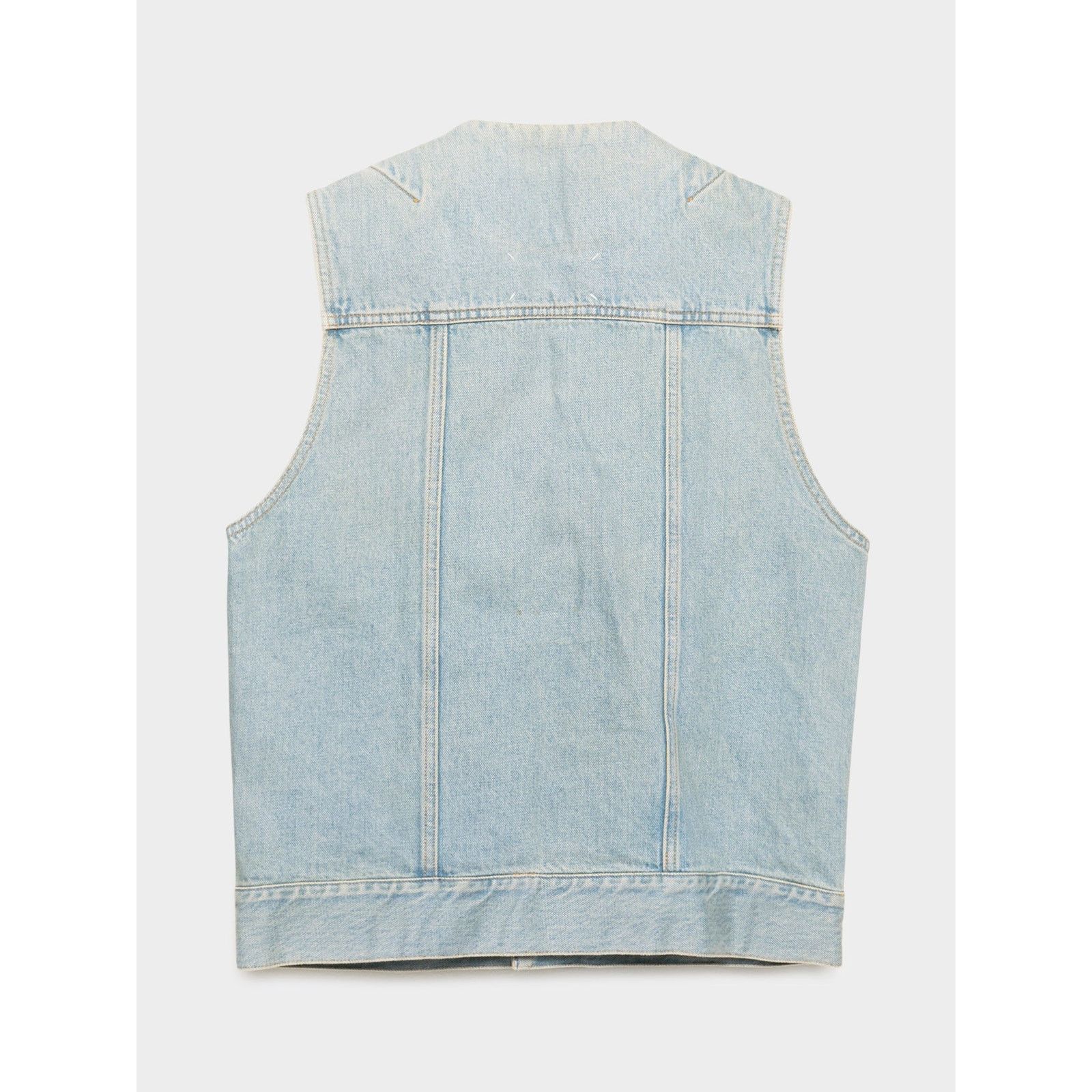 Maison Margiela Reconstructed Denim Vest Size US M / EU 48-50 / 2 - 3 Thumbnail