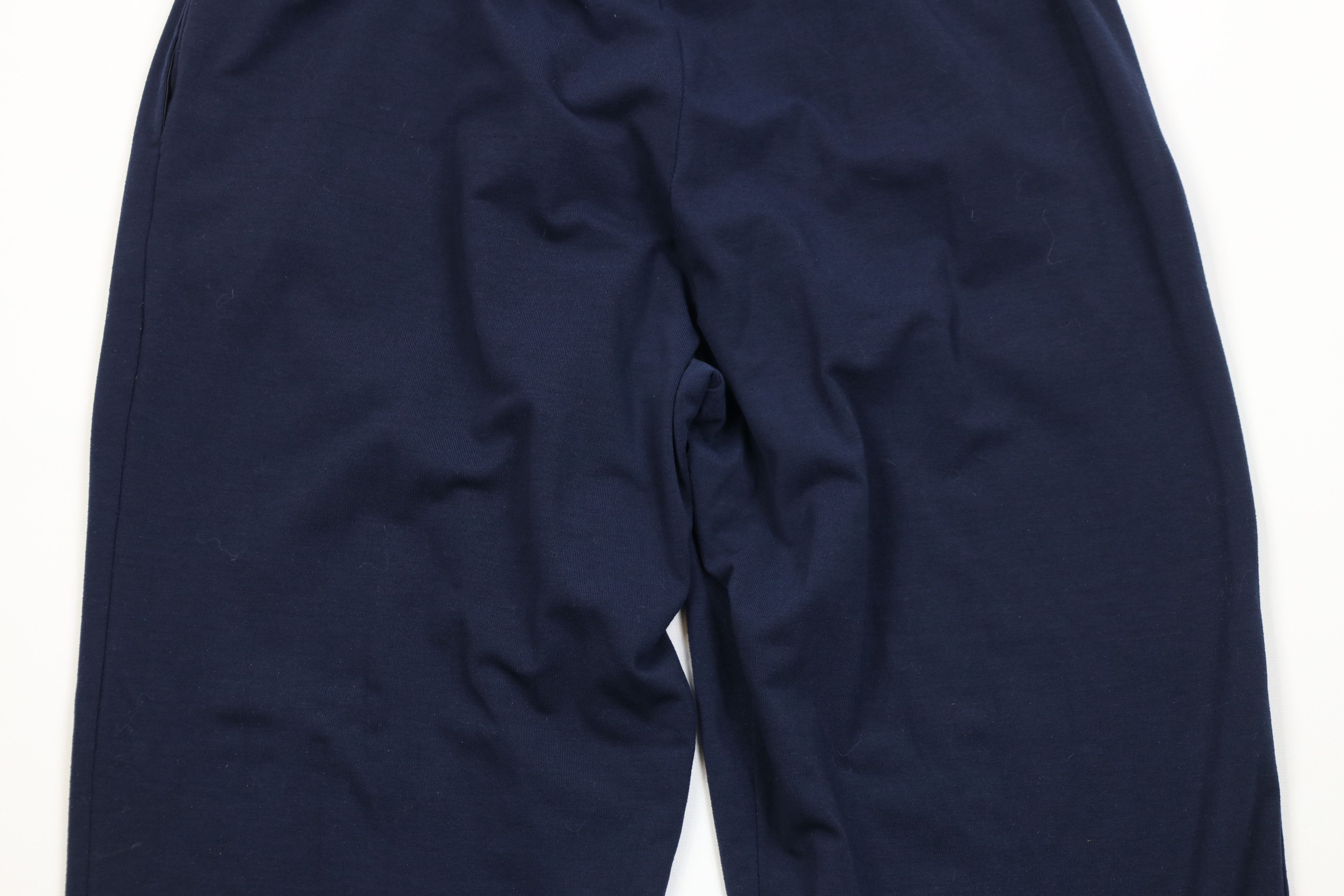 Asics Vintage 90s Asics Faded Spell Joggers Pants Navy Blue USA Size US 36 / EU 52 - 13 Thumbnail