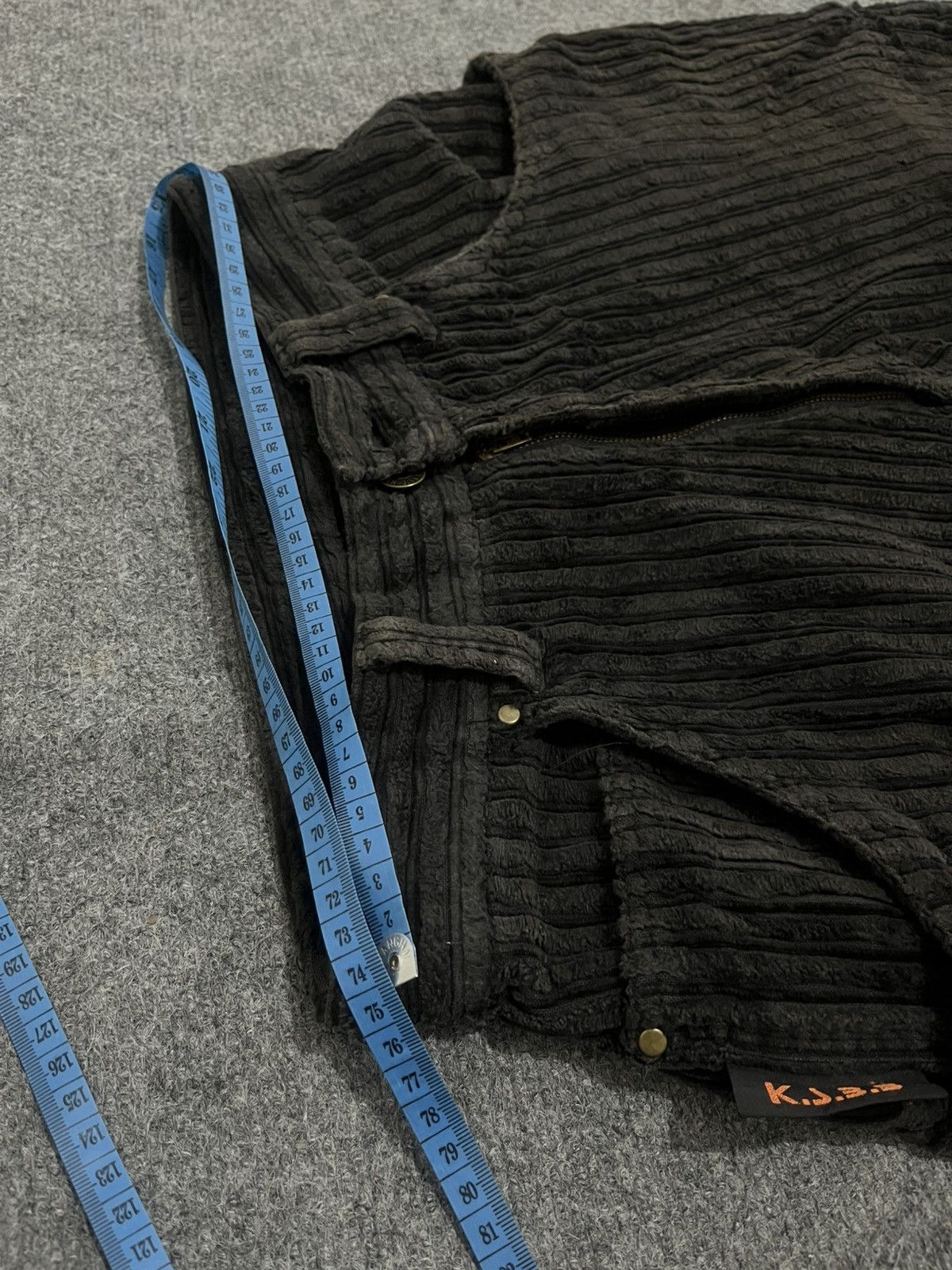 Yohji Yamamoto Vintage KJM Corduroy Baggy Pants Size US 29 - 14 Thumbnail