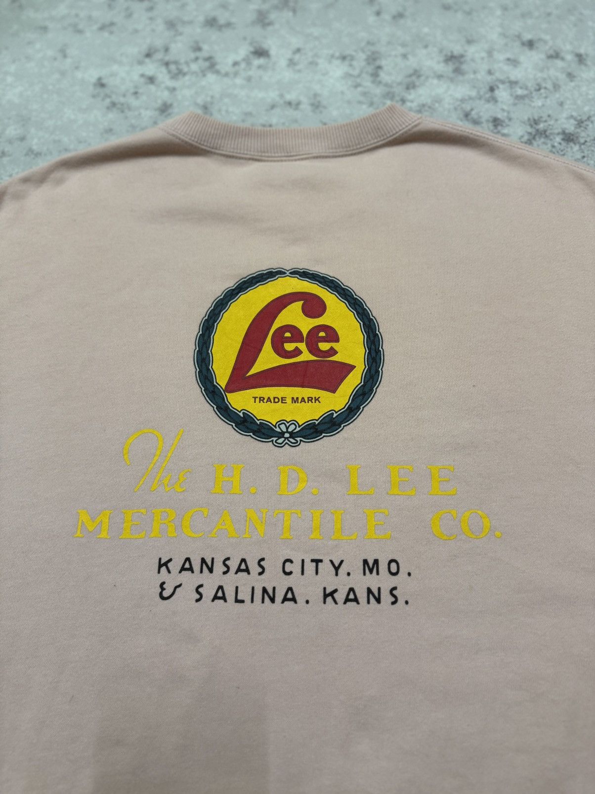 Lee Vintage Lee The H.D Lee Company Backhit Logo Sweatshirt Size US S / EU 44-46 / 1 - 10 Thumbnail