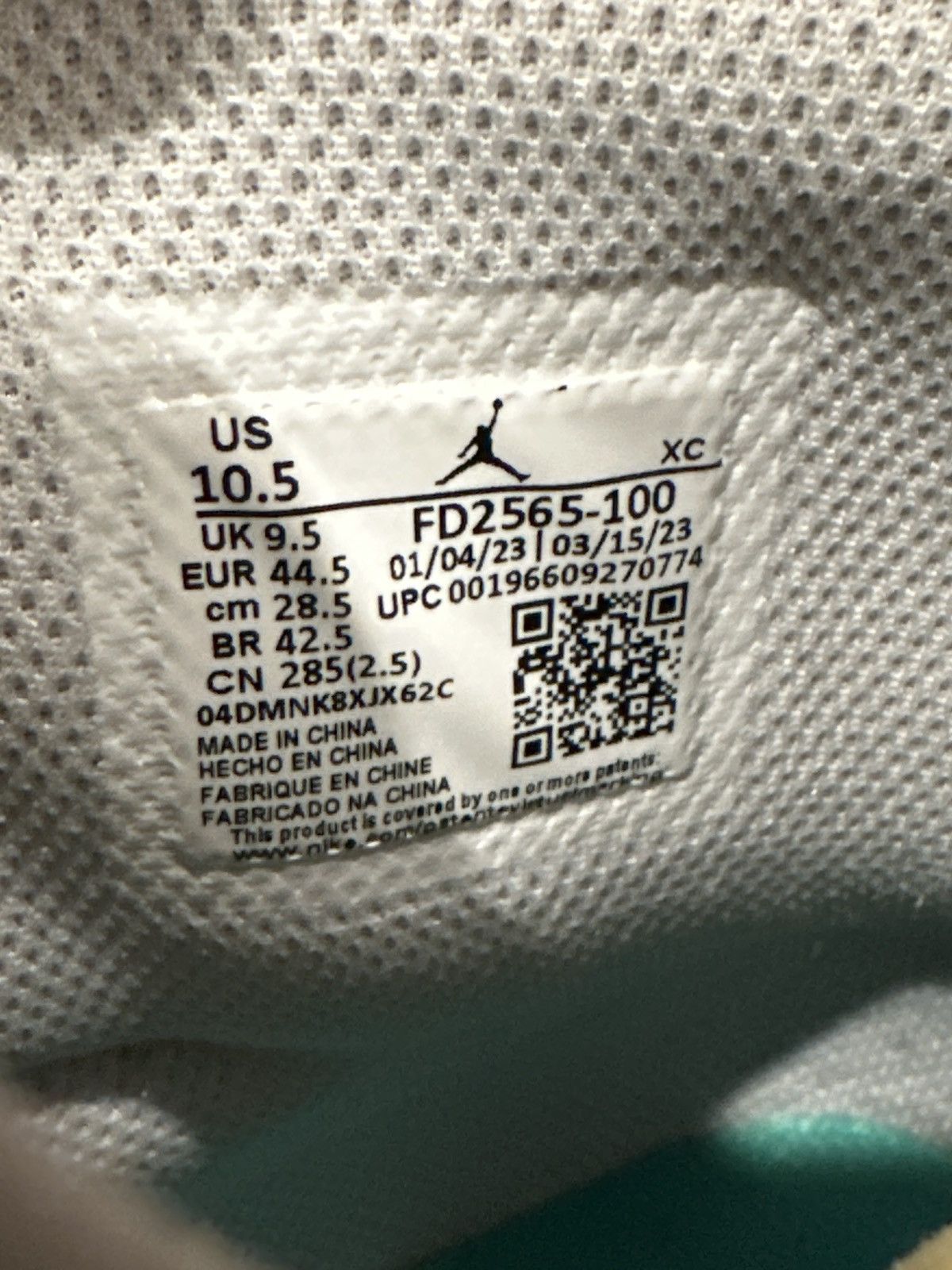 Jordan Brand × Union LA Union x BBS x Jordan 1 Size US 10.5 / EU 43-44 - 12 Thumbnail