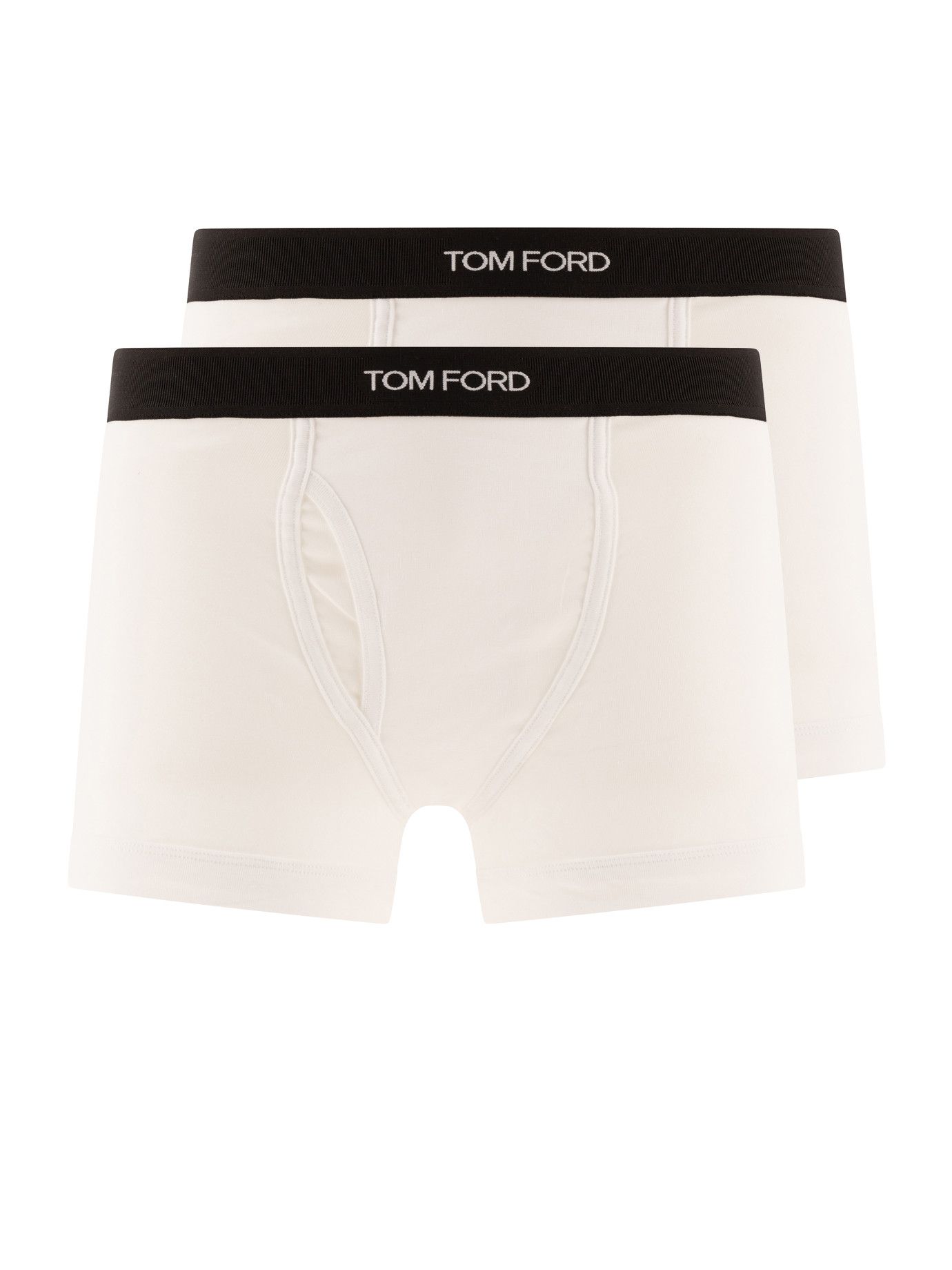 Tom Ford Cotton Boxer Shorts With Logo Size ONE SIZE - 1 Thumbnail