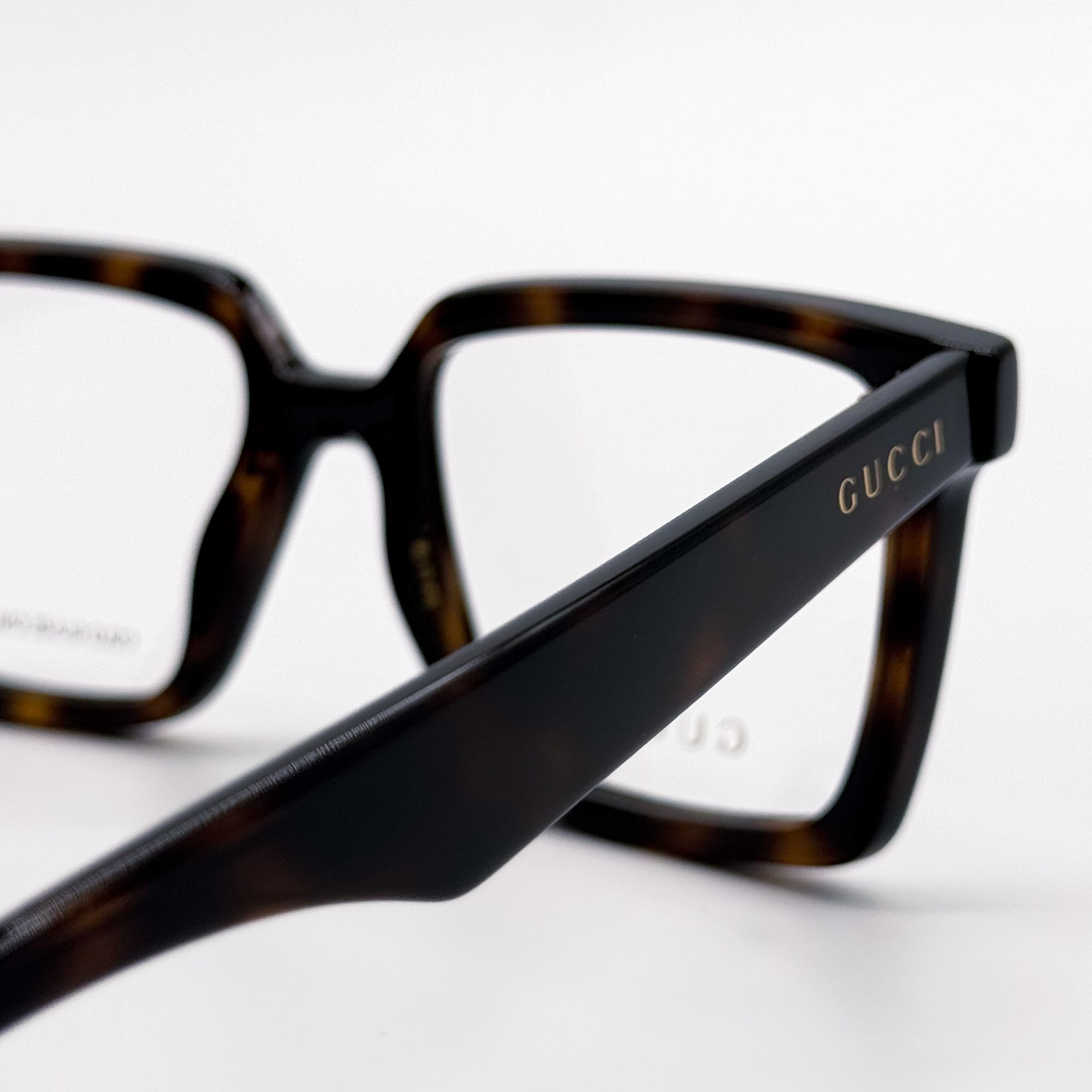 Gucci NEW GUCCI EYEGLASSES GG1540O 002 HAVANA UNISEX EYEWEAR GUCCI Size ONE SIZE - 5 Thumbnail