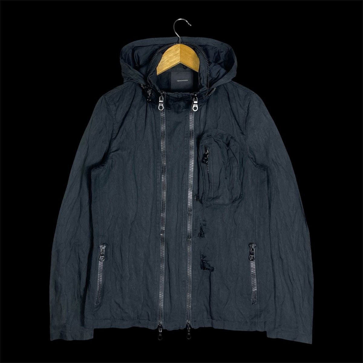 Julius Archival Ripvanwinkle Technical Cargo Parachute Jacket Size US M / EU 48-50 / 2 - 1 Thumbnail