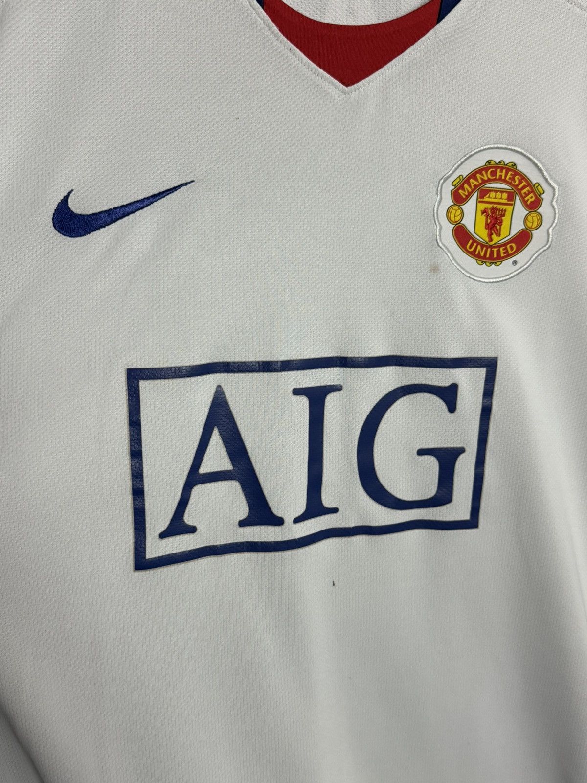 Nike Manchester United 08/09 Away Ronaldo Football Jersey T-Shirt Size US M / EU 48-50 / 2 - 4 Thumbnail