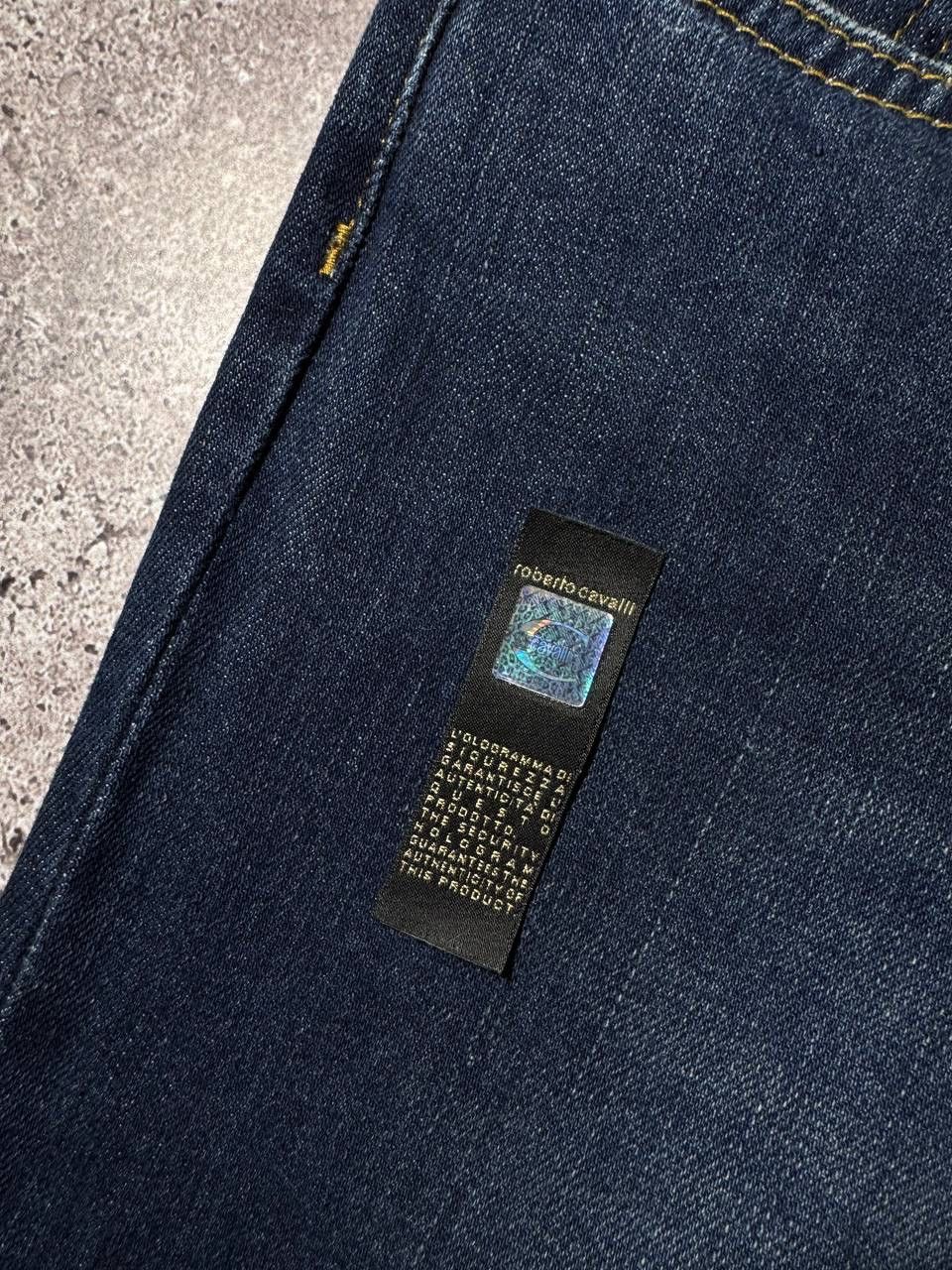Just Cavalli Just Cavalli Roberto Vintage Embroidered Pocket Denim Jeans Size US 32 / EU 48 - 10 Thumbnail