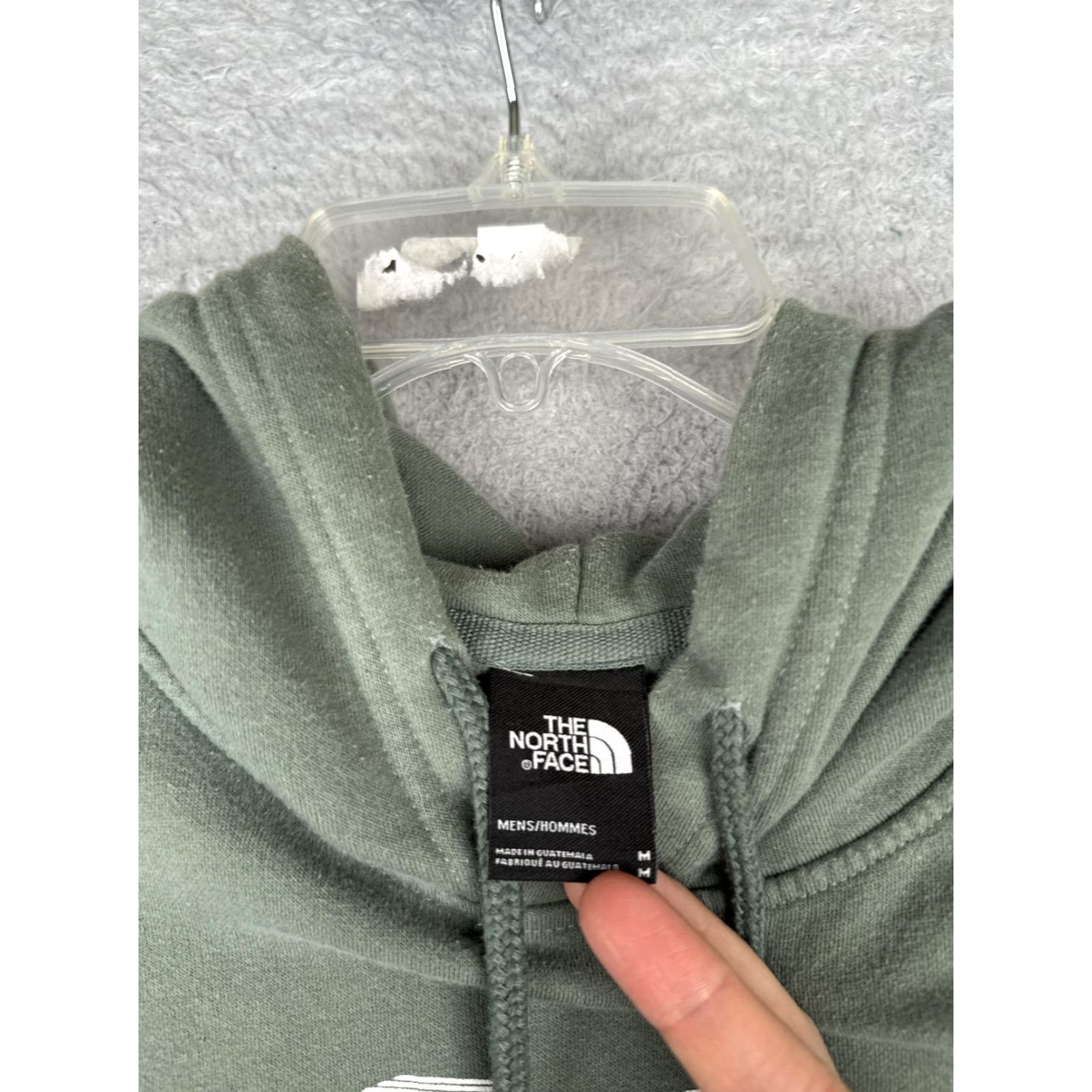 The North Face The North Face Hoodie Mens Medium Green Bear Graphic Pullover Sweatshirt Jersey Size US M / EU 48-50 / 2 - 7 Thumbnail