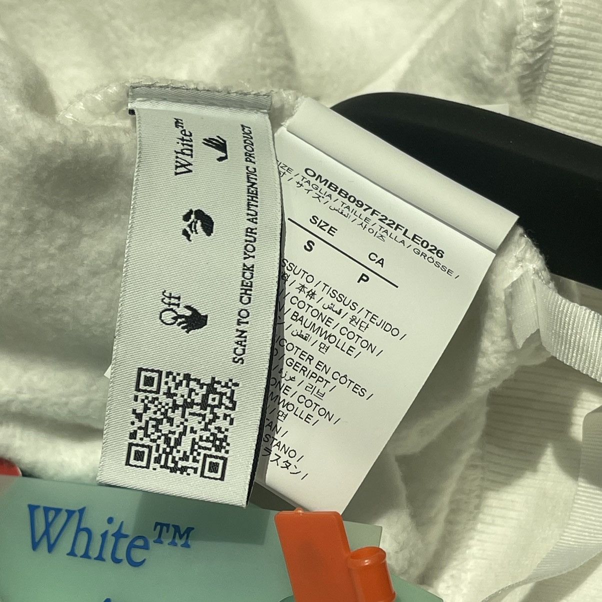 Off-White Off-White Graffiti Rapper Hoodie Size US S / EU 44-46 / 1 - 9 Thumbnail