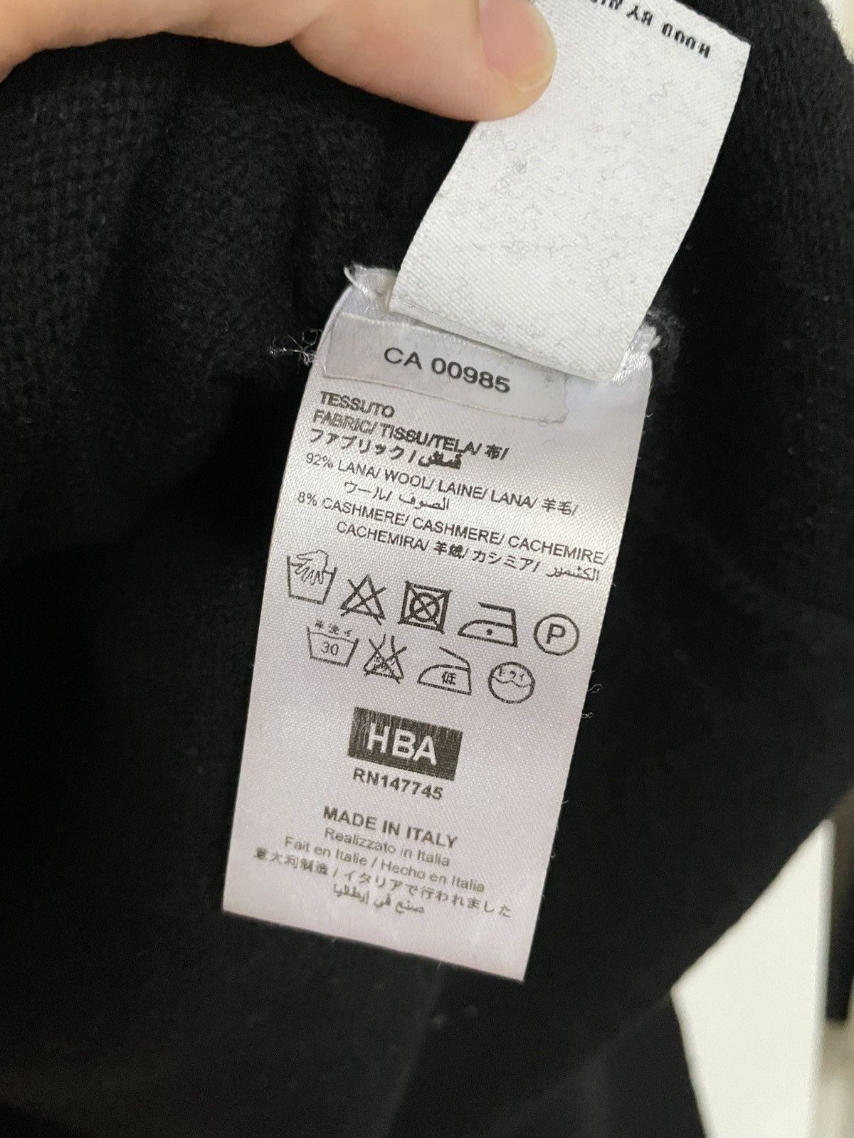 Hood By Air HBA Hood by Air extra long sleeves sweater Size US L / EU 52-54 / 3 - 8 Thumbnail