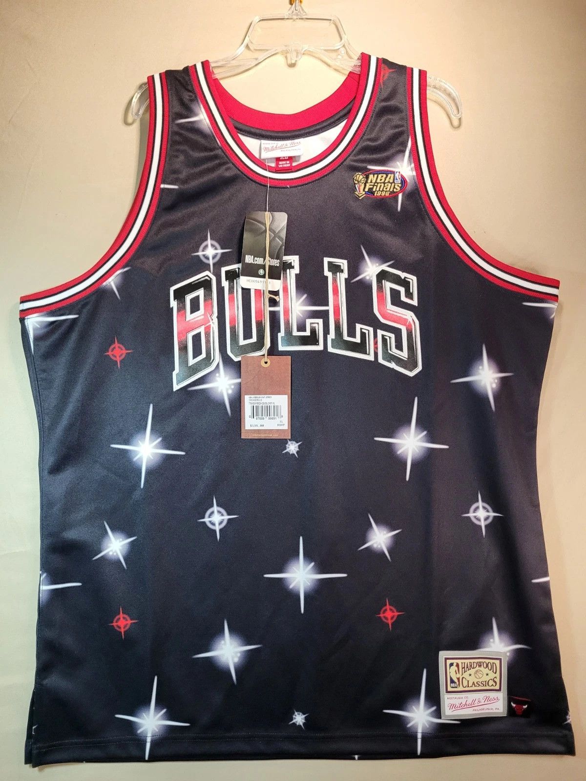 Mitchell & Ness Mitchell & Ness NBA Chicago Bulls Airbrush Swingman Jersey Size US XL / EU 56 / 4 - 1 Thumbnail