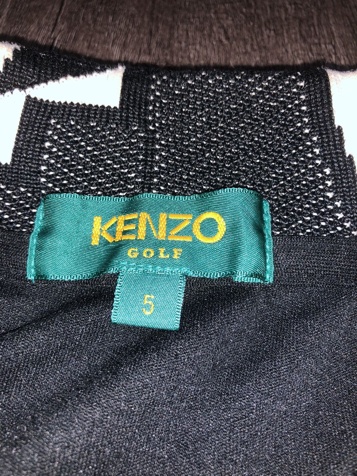 Kenzo × Vintage Vintage Kenzo Golf Pocket Long Sleeve Polo Shirt Size US XL / EU 56 / 4 - 4 Thumbnail
