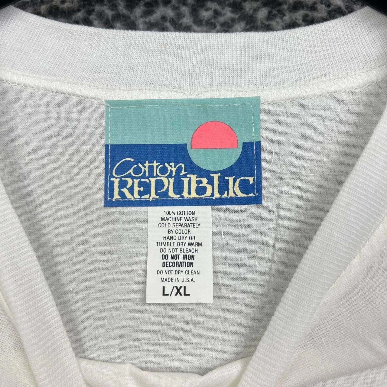 Other Vintage Washington DC Shirt Men L/XL Cotton Republic Size US XL / EU 56 / 4 - 4 Thumbnail