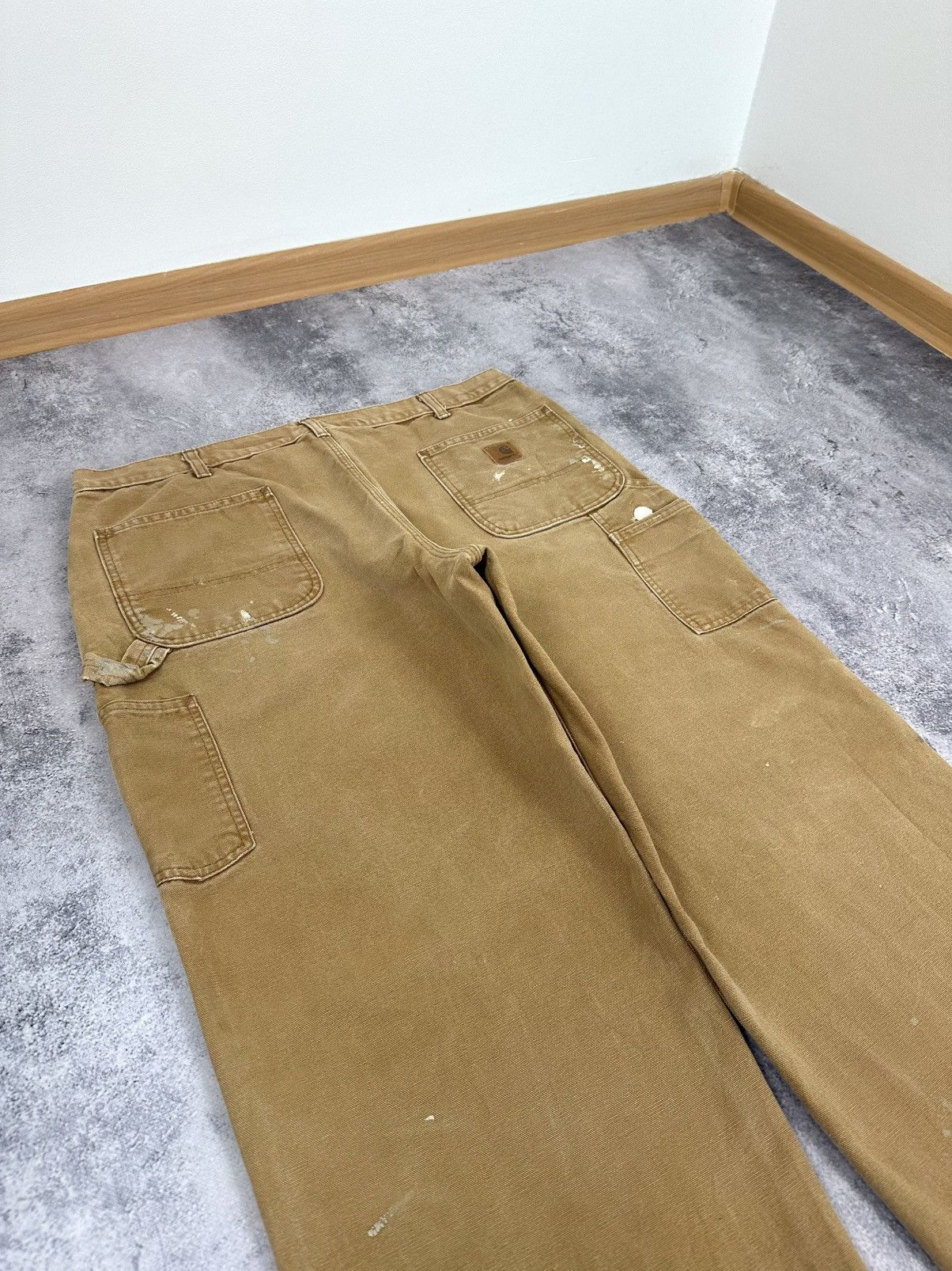 Carhartt Vintage Carhartt USA Distressed Utility Carpenter Work Pants Size US 40 / EU 56 - 4 Thumbnail