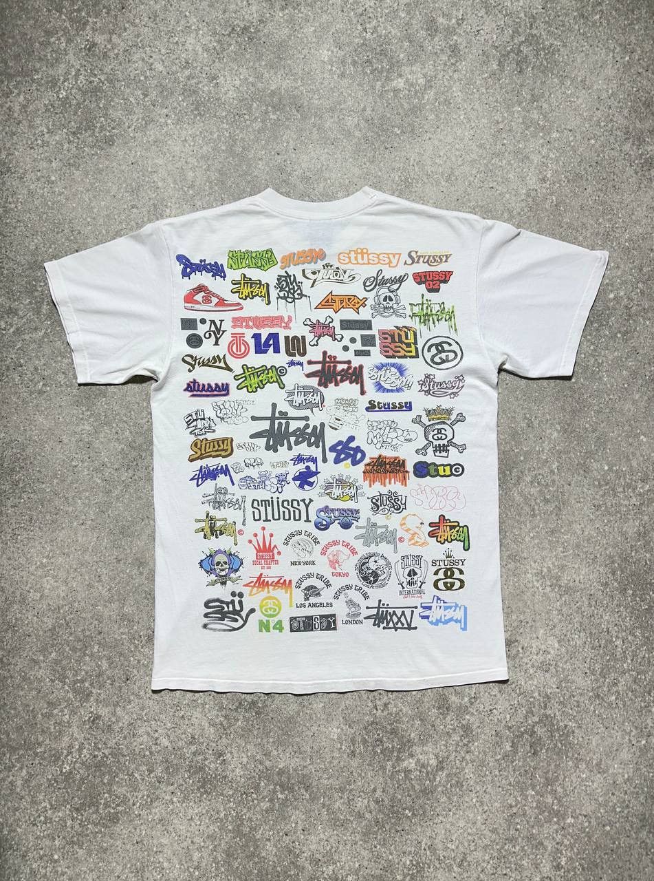 Stussy Stussy 2008 All Logos Tee Size US M / EU 48-50 / 2 - 5 Thumbnail