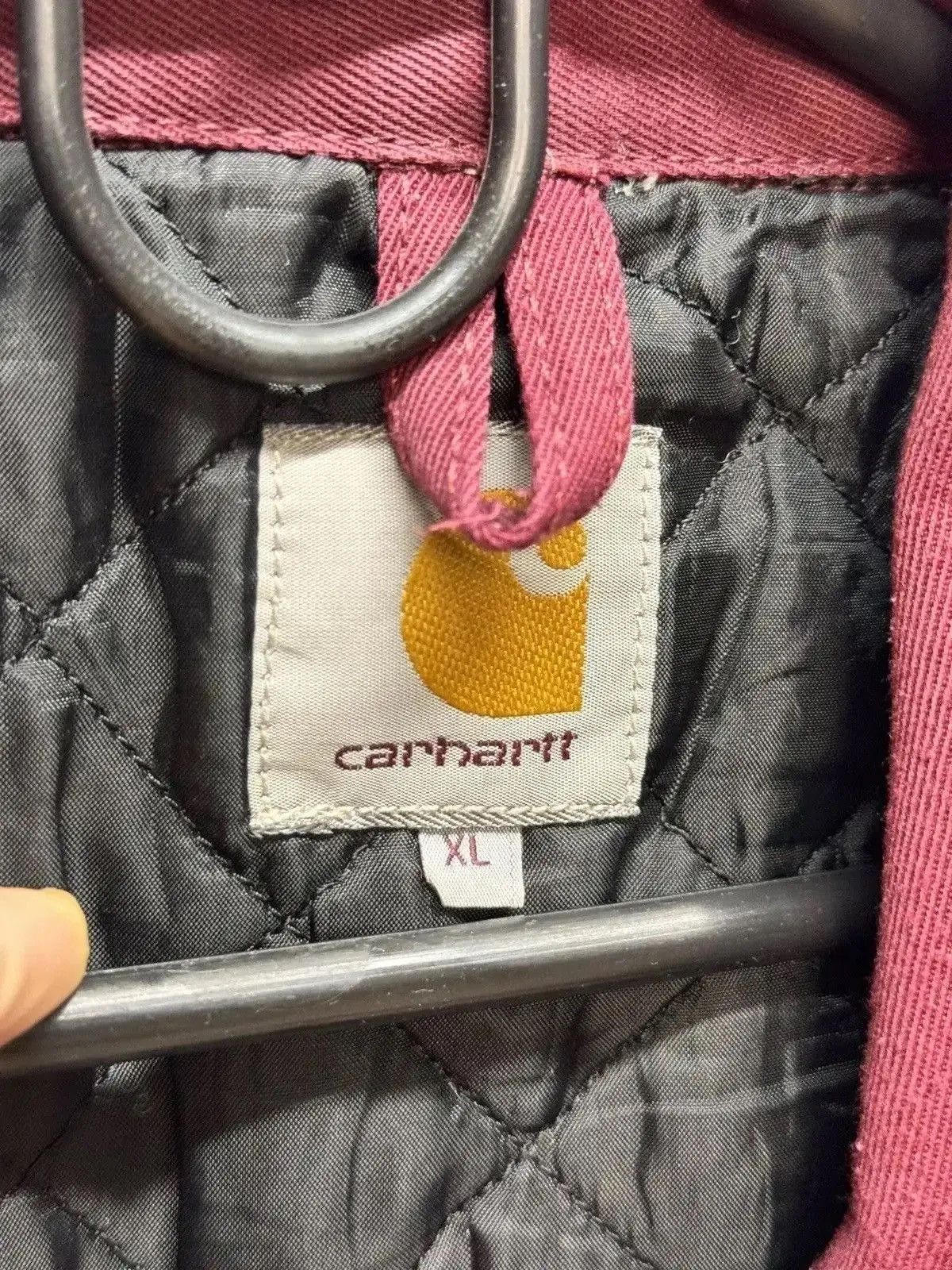 Carhartt × Carhartt Wip × Vintage Vintage Carhartt Jacket Red Arctic Vintage Work Coat Size US XL / EU 56 / 4 - 13 Thumbnail
