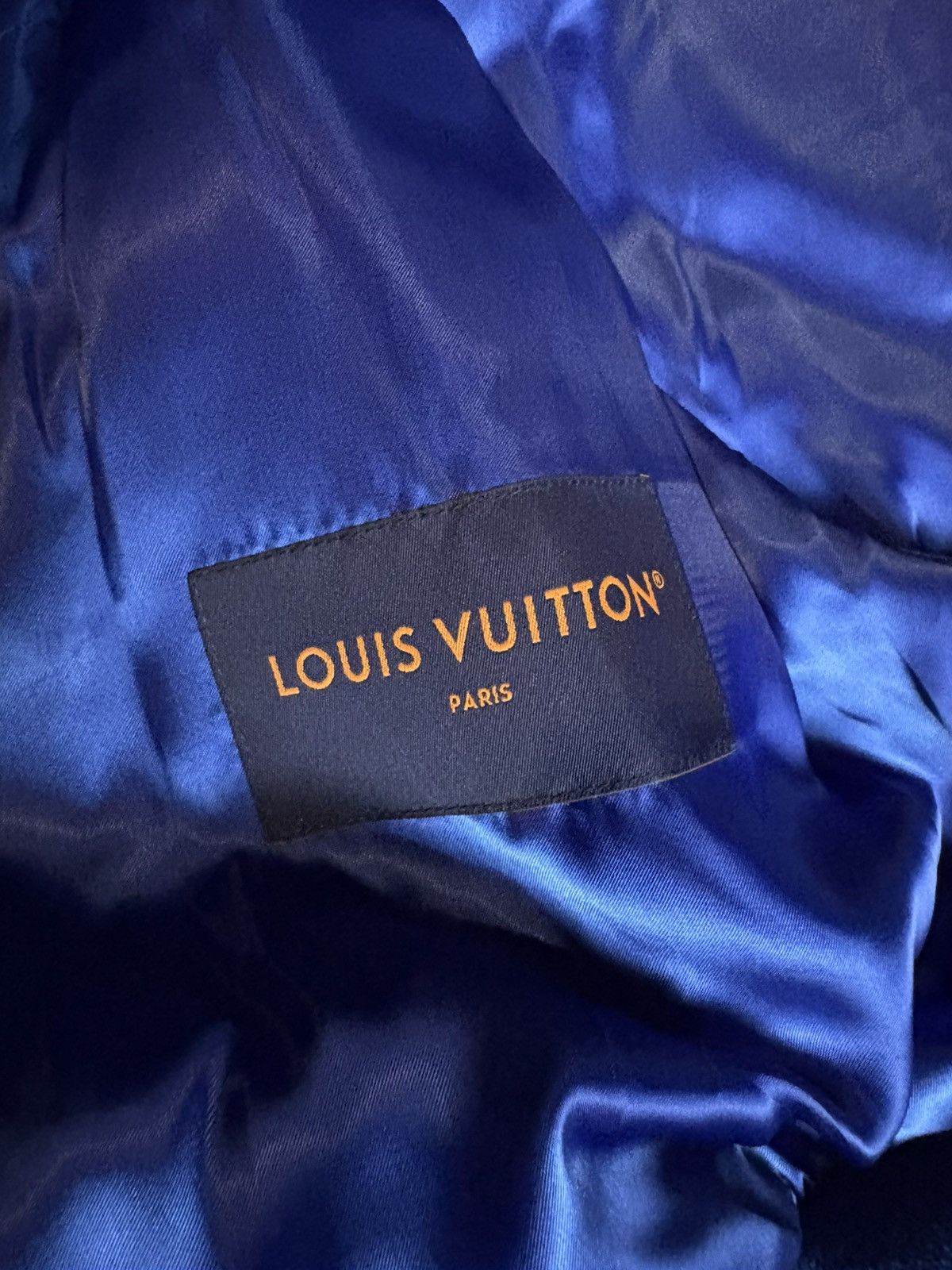 Louis Vuitton Louis Vuitton Embroidered Varsity Jacket Blue Grey Green Size US M / EU 48-50 / 2 - 17 Thumbnail