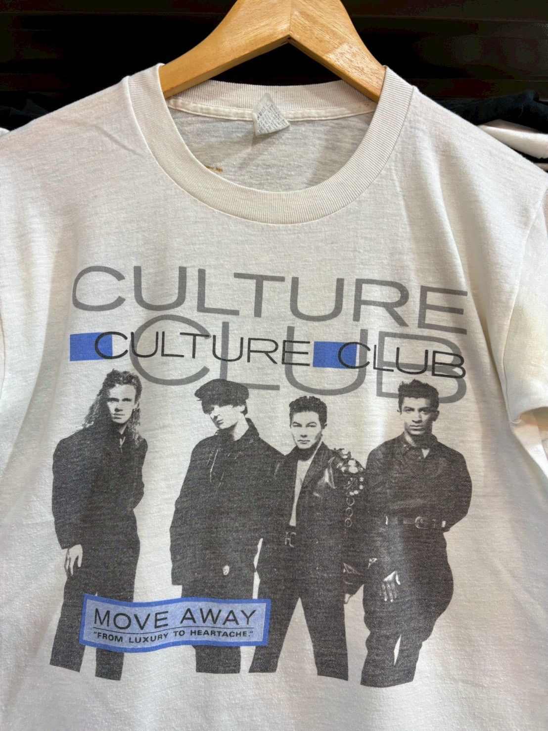 Band Tees Culture Club 80’s Size US M / EU 48-50 / 2 - 2 Thumbnail