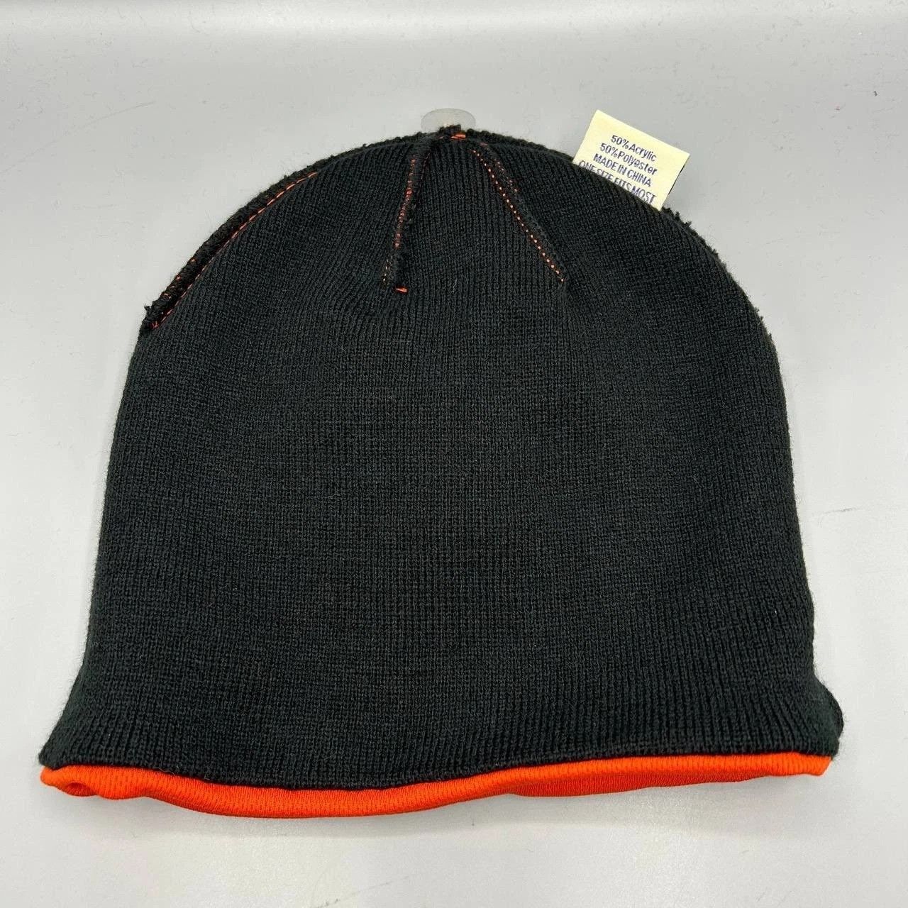 The Game Oklahoma State Cowboys Hat Men Orange Black The Game Beanie Size ONE SIZE - 5 Thumbnail