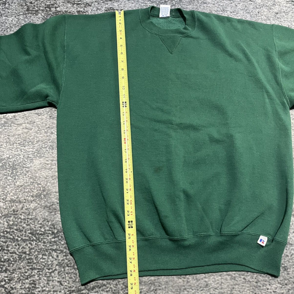 Russell Athletic VINTAGE 90s RUSSELL ATHLETIC CREWNECK SWEATSHIRT GREEN XL Size US XL / EU 56 / 4 - 9 Thumbnail