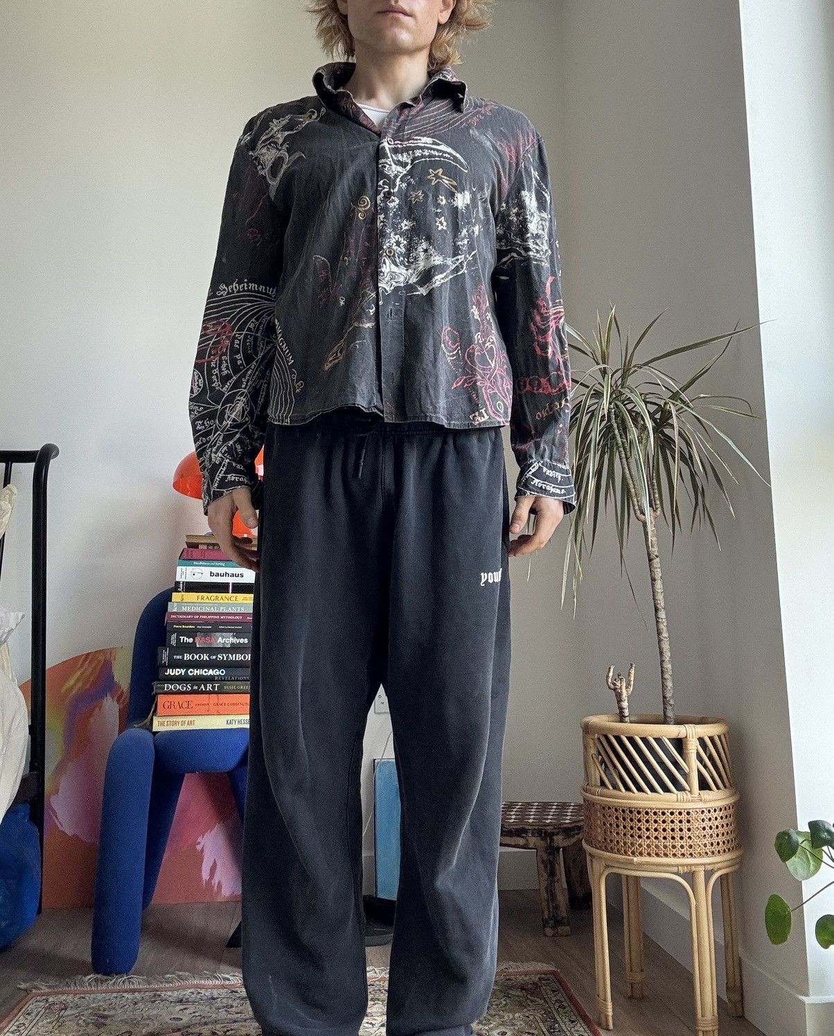 Roberto Cavalli Vintage 2000s Archive Cavalli shirt Size US L / EU 52-54 / 3 - 1 Thumbnail