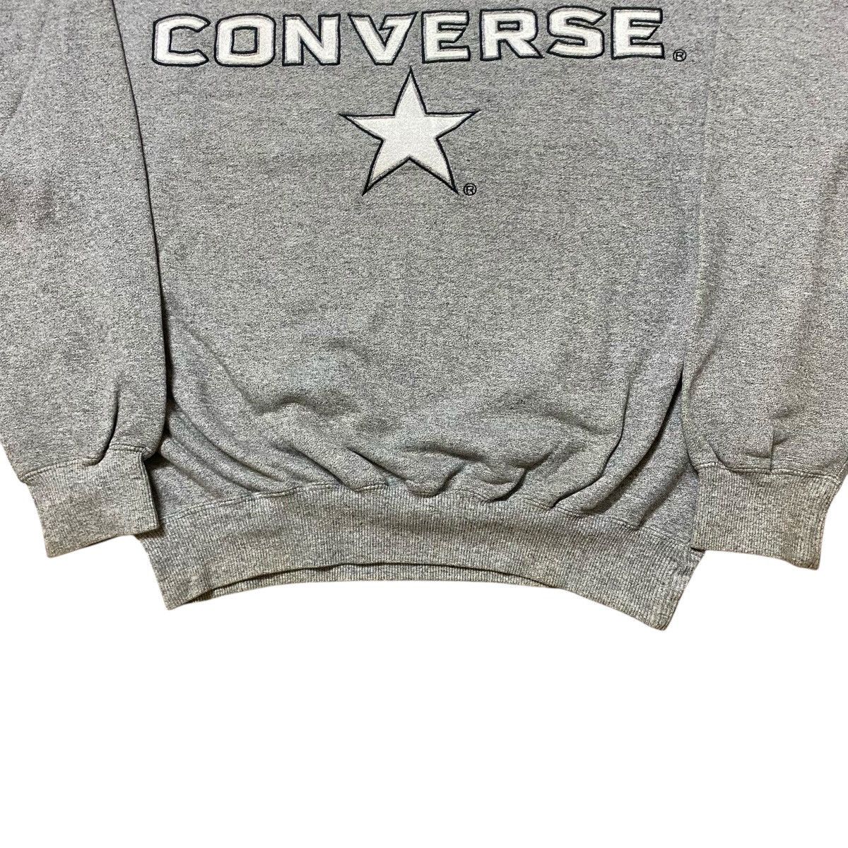 Converse × Vintage Vintage 90's Converse crewneck sweatshirts embroidery Size US L / EU 52-54 / 3 - 3 Thumbnail
