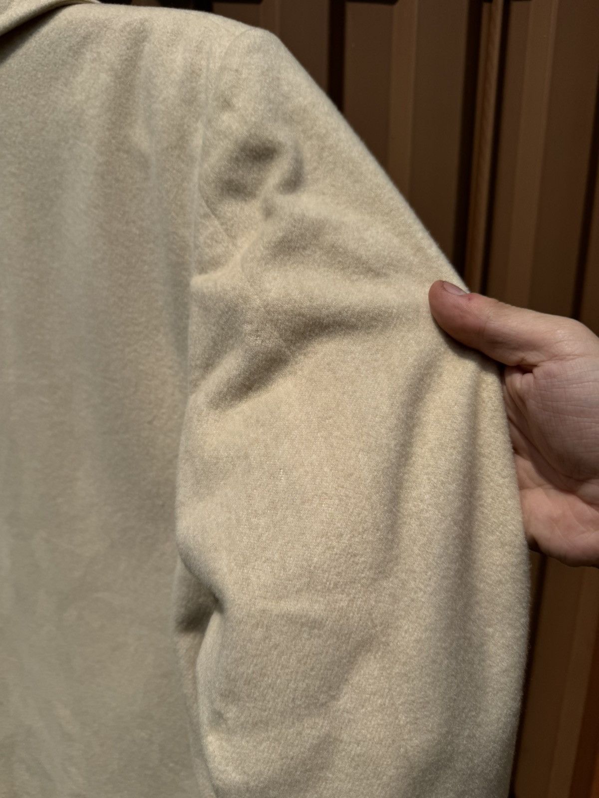 Vintage Vintage Jil Sander Plus Cashmere Beige Coat Size M / US 6-8 / IT 42-44 - 16 Thumbnail