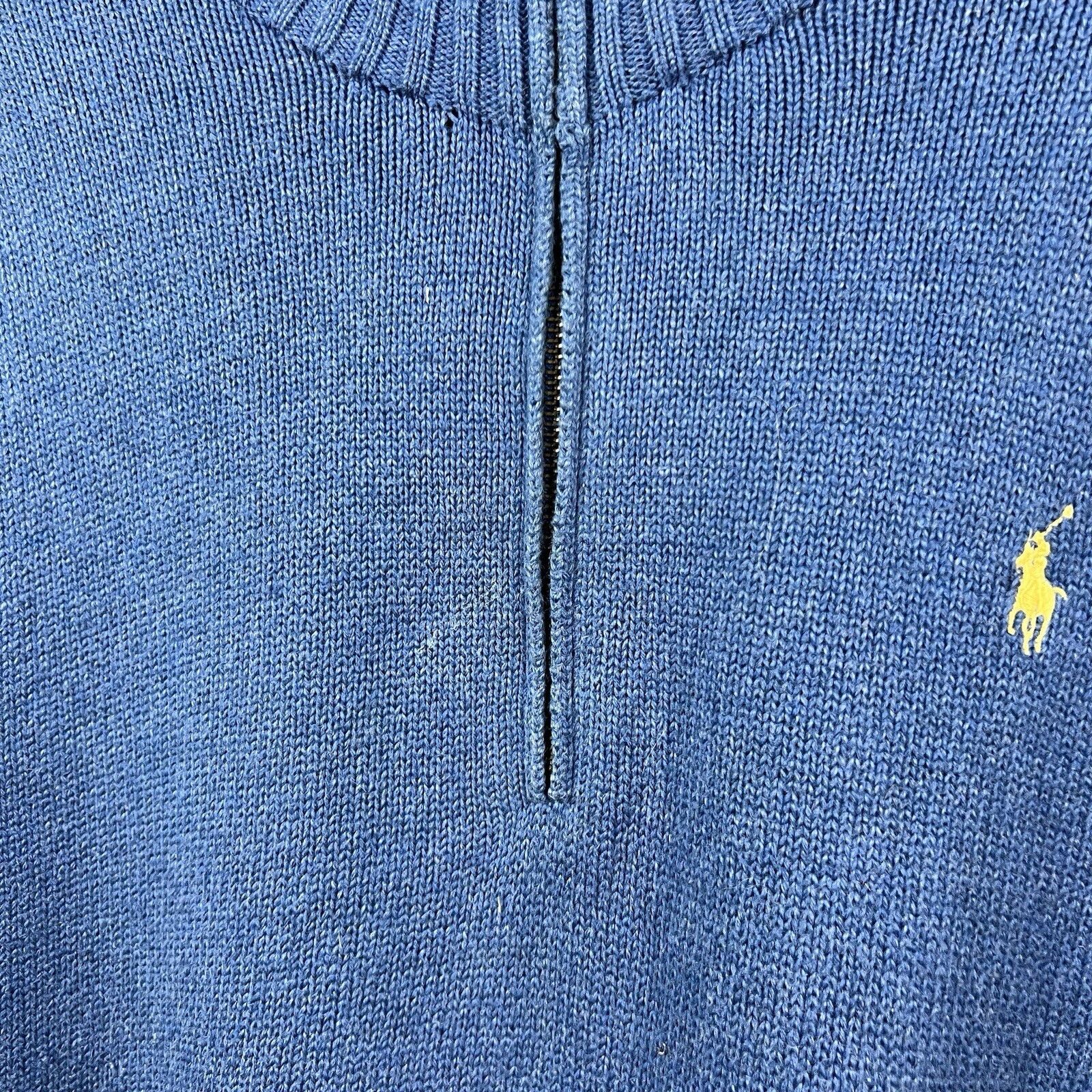 Polo Ralph Lauren Polo Ralph Lauren 1/3 Zip Sweater Men's Size L Long Sleeve Size US L / EU 52-54 / 3 - 13 Thumbnail