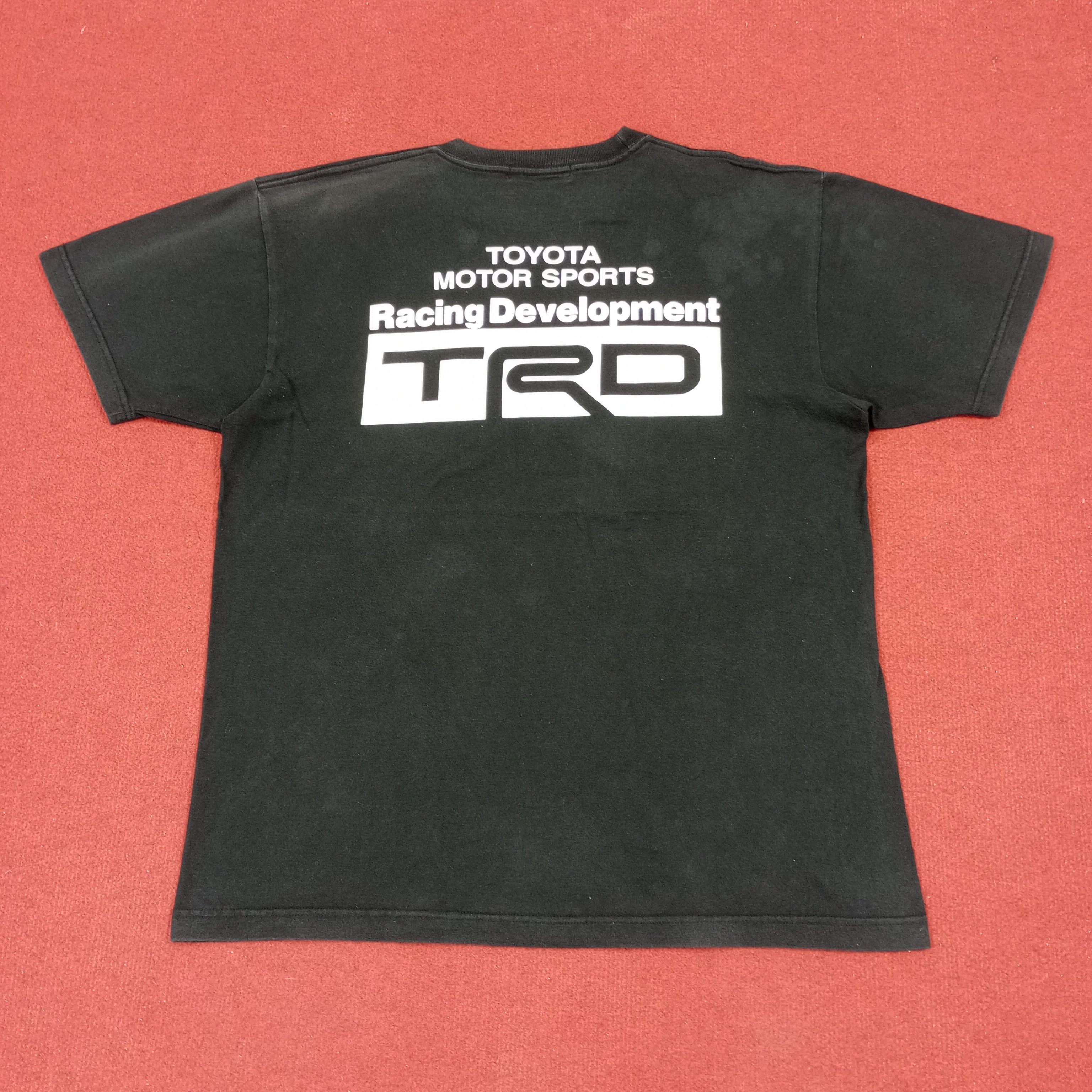 Japanese Brand × Vintage TRD Toyota Racing Development Tshirt Japanese Motorsports Size US L / EU 52-54 / 3 - 1 Thumbnail