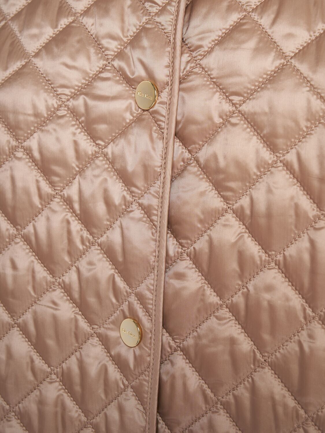 Max Mara MAX MARA Luci $965 Camel Padded Jacket New And Authentic Size XS / US 0-2 / IT 36-38 - 3 Thumbnail