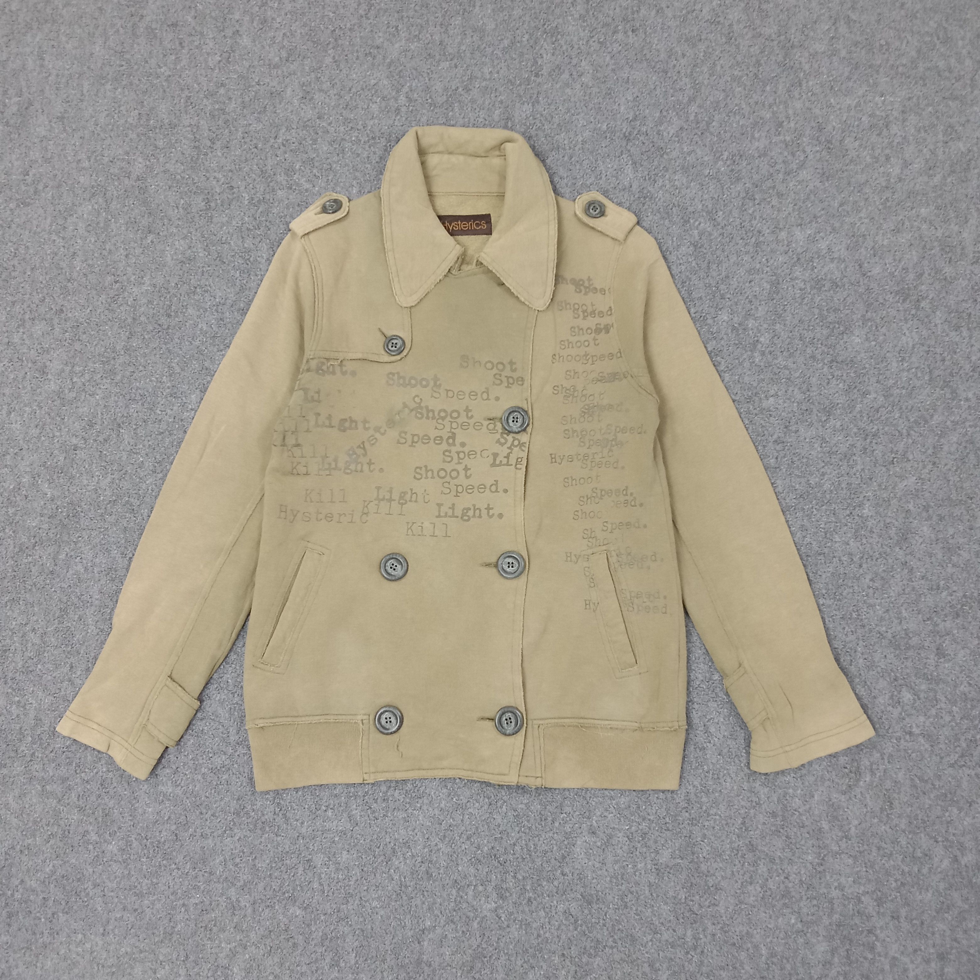 Hysteric Glamour Hysteric Glamour Japanese Brand Naked Jacket C225N11 Size US XS / EU 42 / 0 - 4 Thumbnail