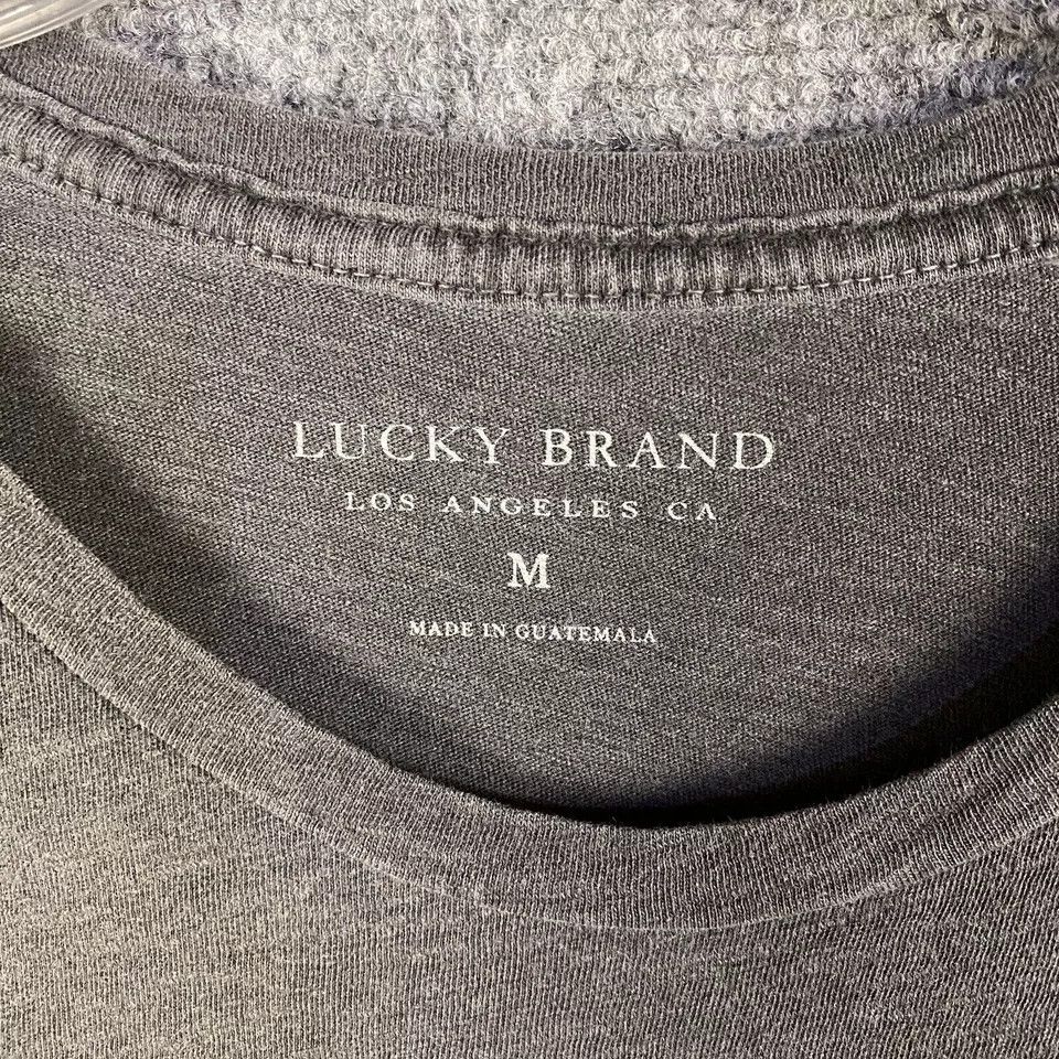 Lucky Brand Lucky Brand Shirt Women's Medium Gray Round Neck M Size M / US 6-8 / IT 42-44 - 3 Thumbnail