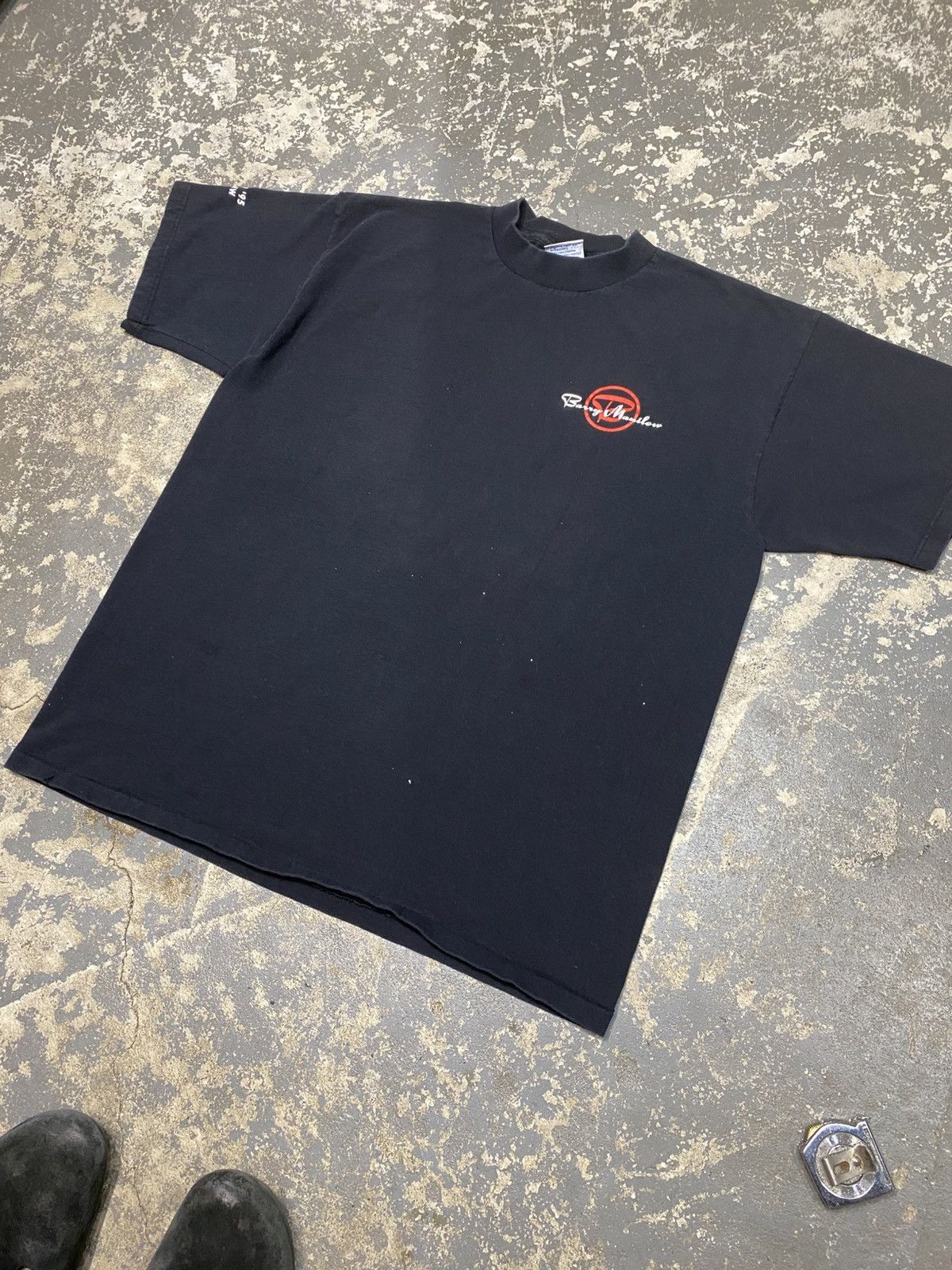 Band Tees × Vintage Vintage Barry Manilow 1995 Crew Tour Concert Tshirt Size US XL / EU 56 / 4 - 8 Thumbnail