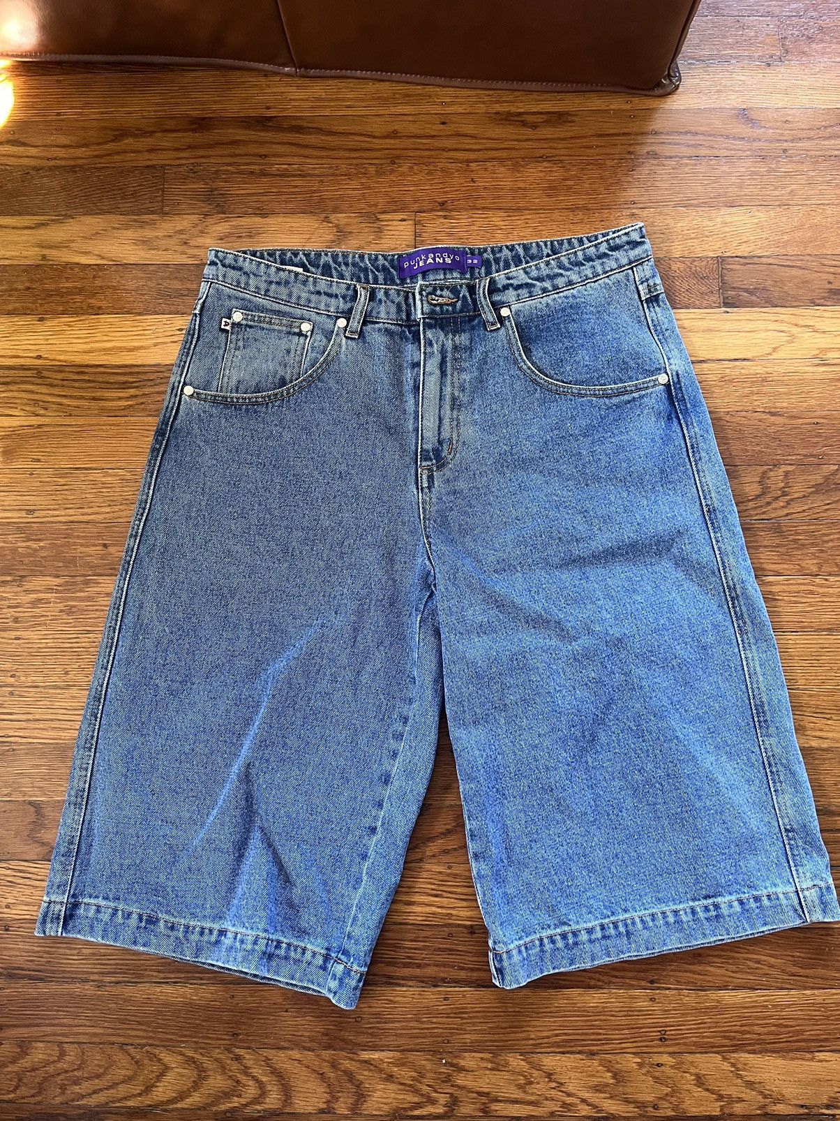 Punk and Yo Indigo Punk and yo jorts Size US 32 / EU 48 - 1 Thumbnail