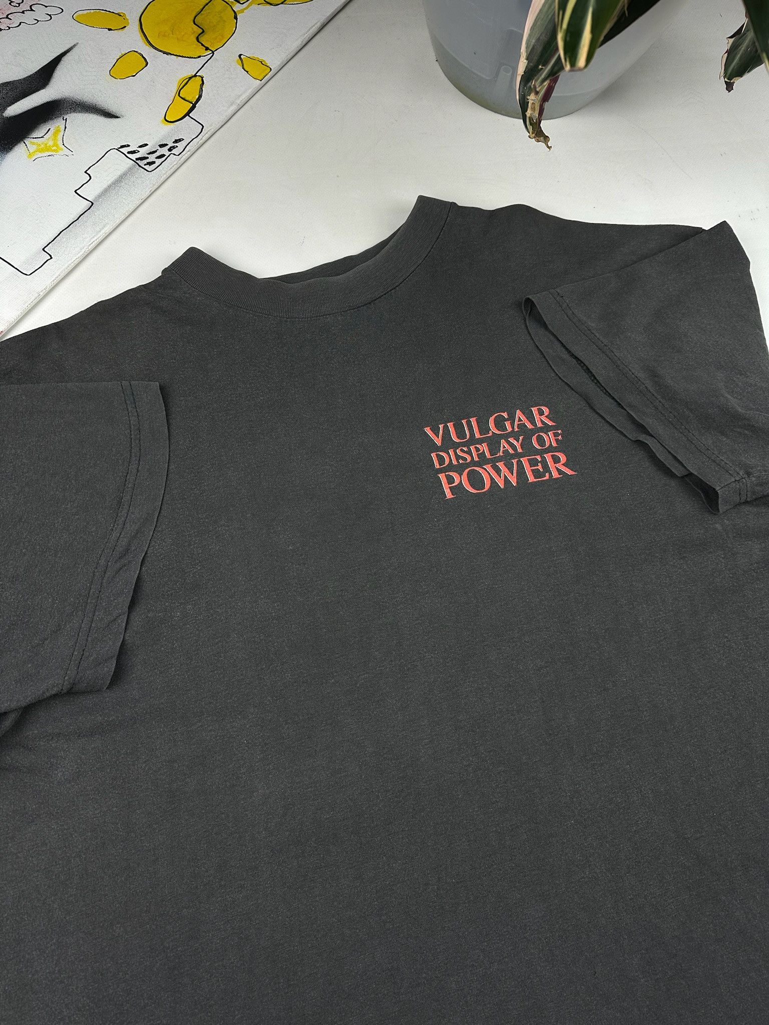 Band Tees Vintage 1993 Pantera tShirt band tee Vulgar Display of Power Size US XL / EU 56 / 4 - 2 Thumbnail