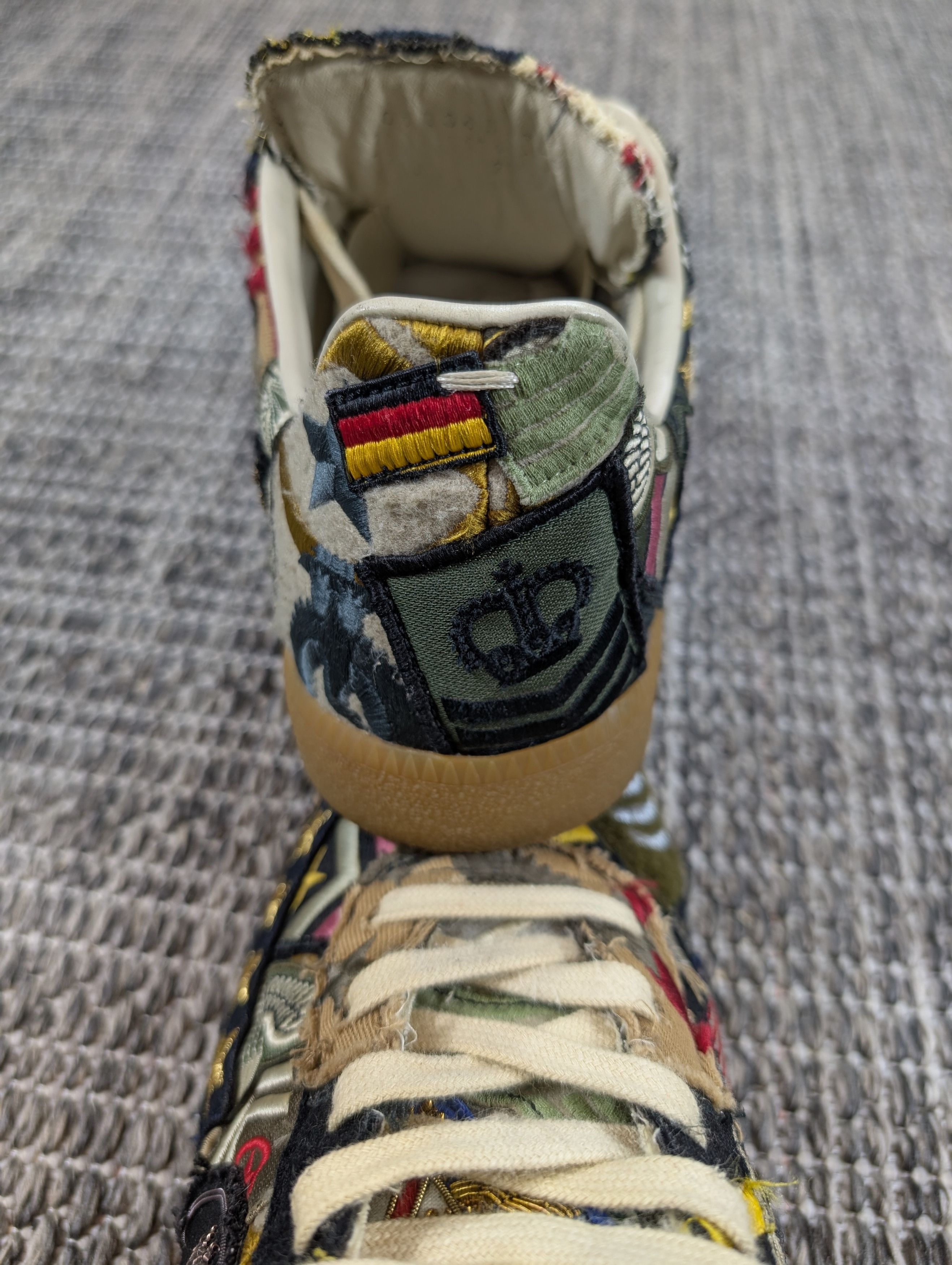 Maison Margiela Maison Margiela Artisanal Army Military Patch 2016 GAT Shoes Size US 10 / EU 43 - 11 Thumbnail