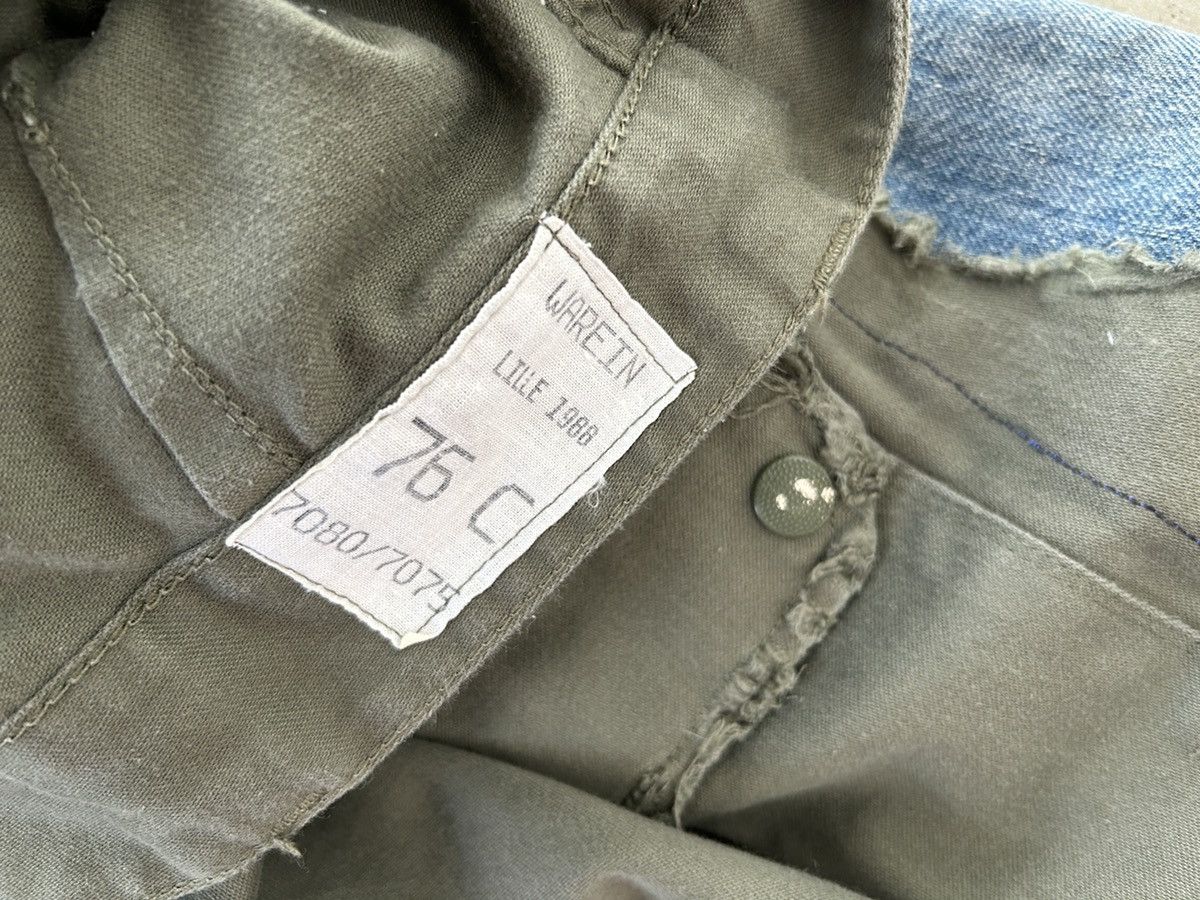 Vintage Distressed Custom Cargo Shorts Olive Green Size US 29 - 3 Thumbnail