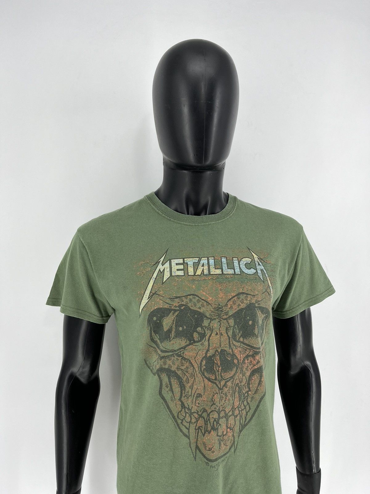 Band Tees Vintage Y2K Metallica Skulls Dead Face Band Rock Streetwear Size US M / EU 48-50 / 2 - 3 Thumbnail