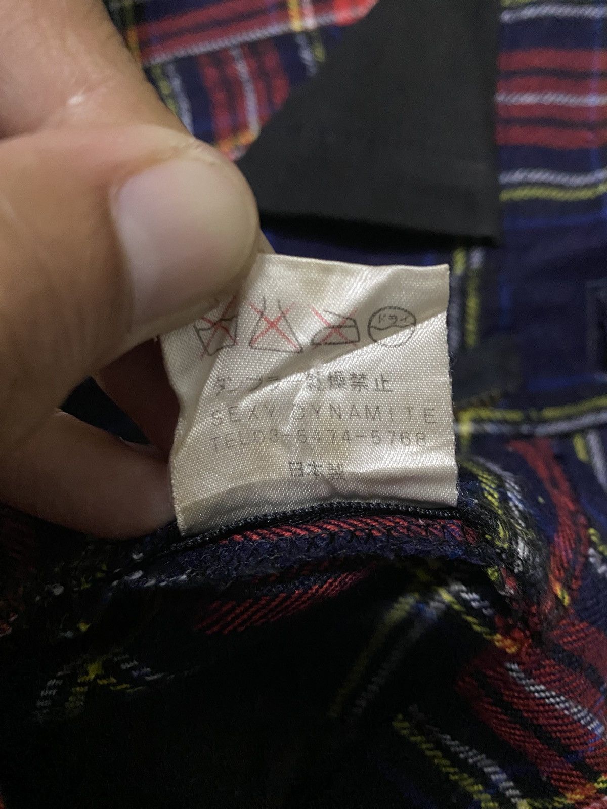 Japanese Brand Chaos London Punk Tartan by Sexy Dynamite London Size US 30 / EU 46 - 13 Thumbnail