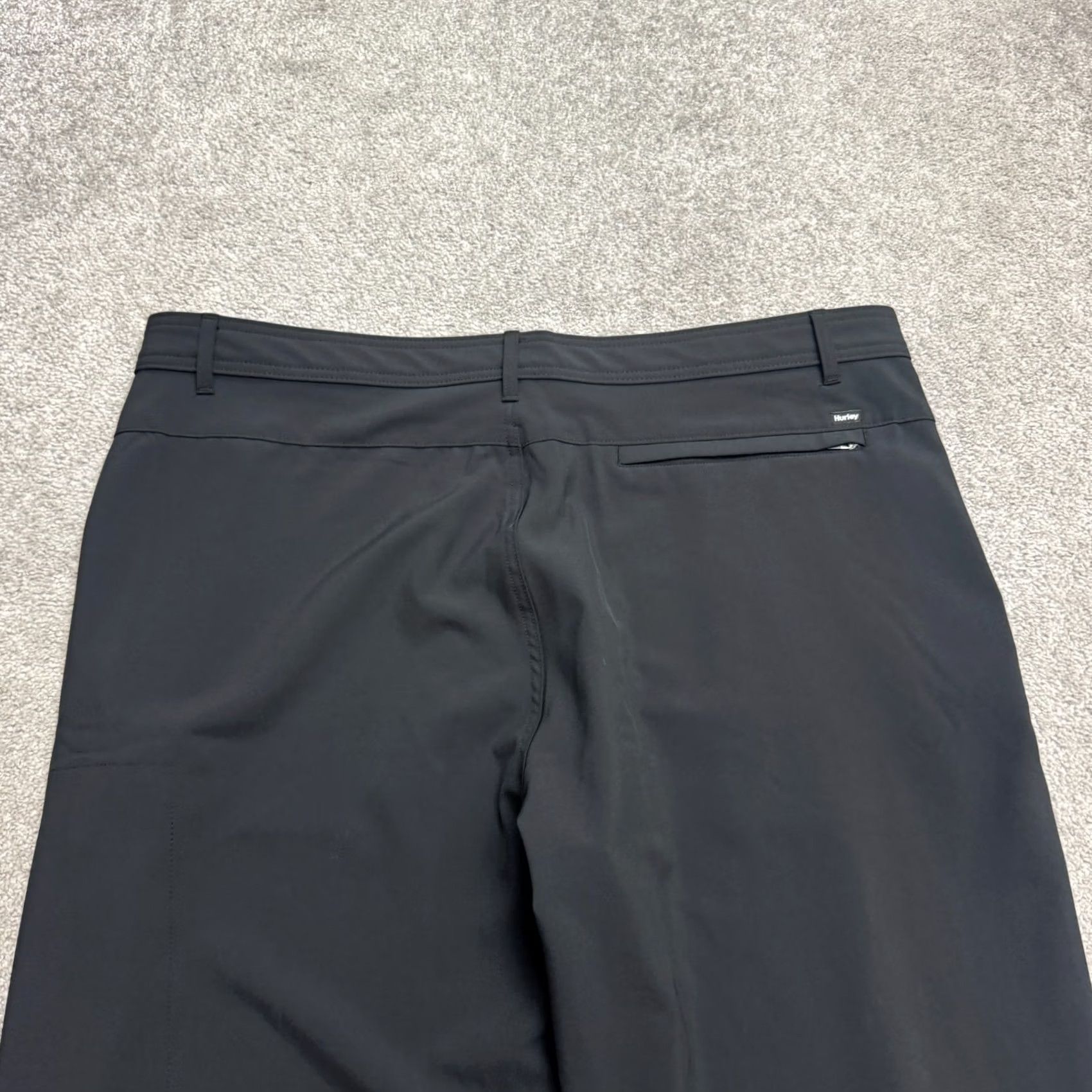 Hurley Hurley Performance Tech Golf Chino Pants Mens 40x30 Black Stretch Straight Leg Size US 40 / EU 56 - 4 Thumbnail