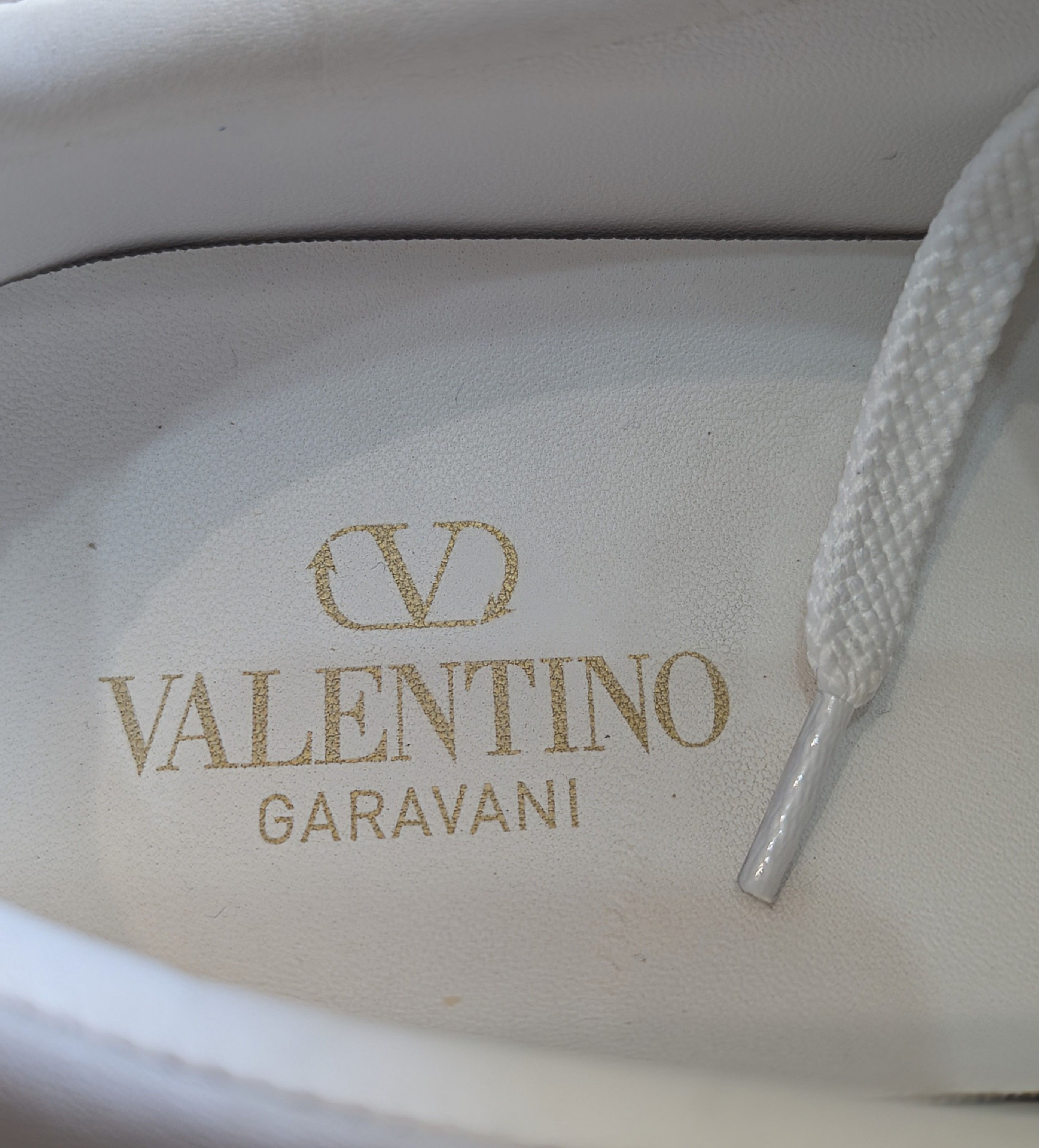 Valentino VALENTINO GARAVANI Low Leather Sneakers Trainers Size US 8 / EU 41 - 7 Thumbnail