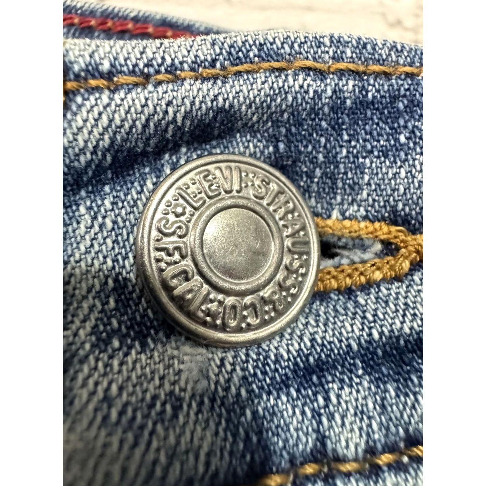 Levi's Levi's Relaxed Tapered Jeans Women 34x28 Denim Blue 34 Regular Cotton Spandex Five-Pocket Vintage No N/A Size 24" / US 00 / IT 34 - 5 Thumbnail