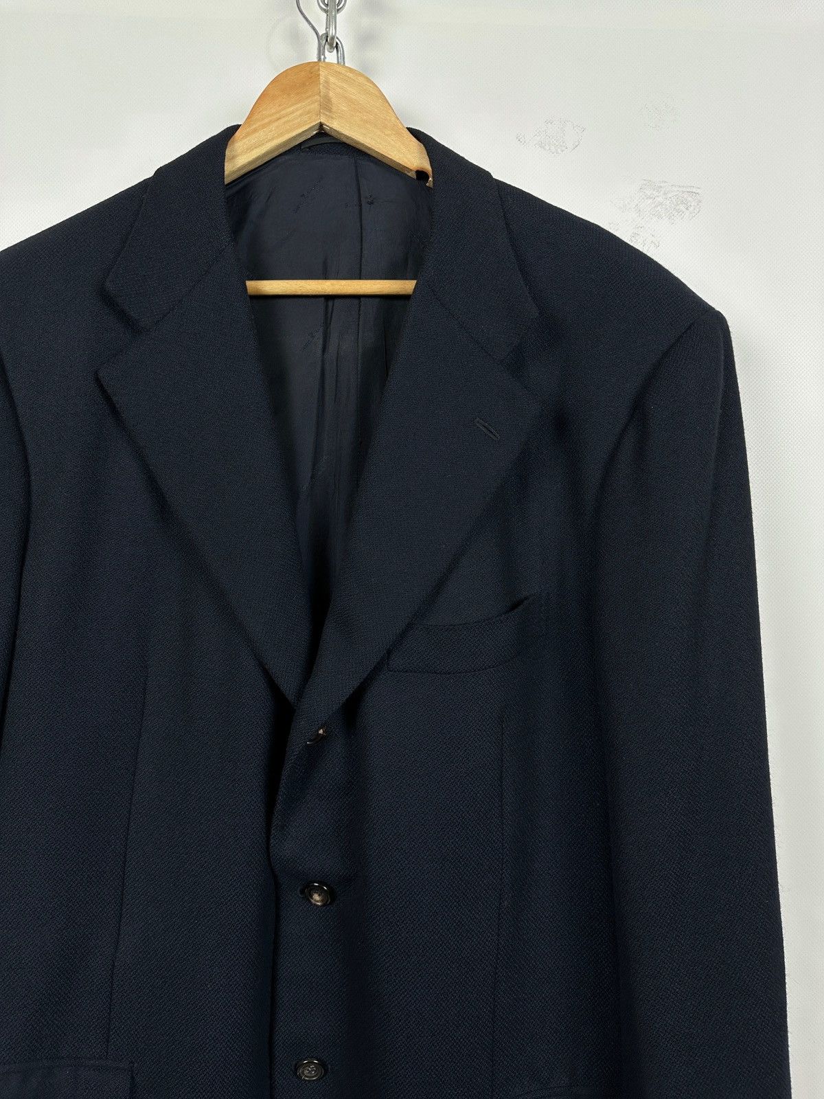 Kiton Vintage Kiton 3 Button Cashmere Blazer Jacket Size 54R - 11 Thumbnail