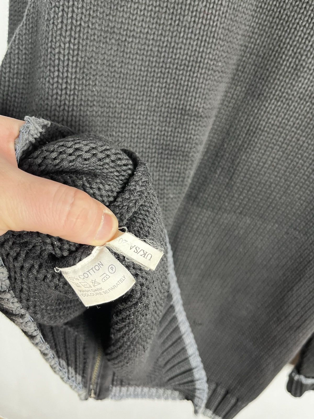 Saint Laurent Paris YSL sweater zip vintage 90s rare Size US M / EU 48-50 / 2 - 14 Thumbnail