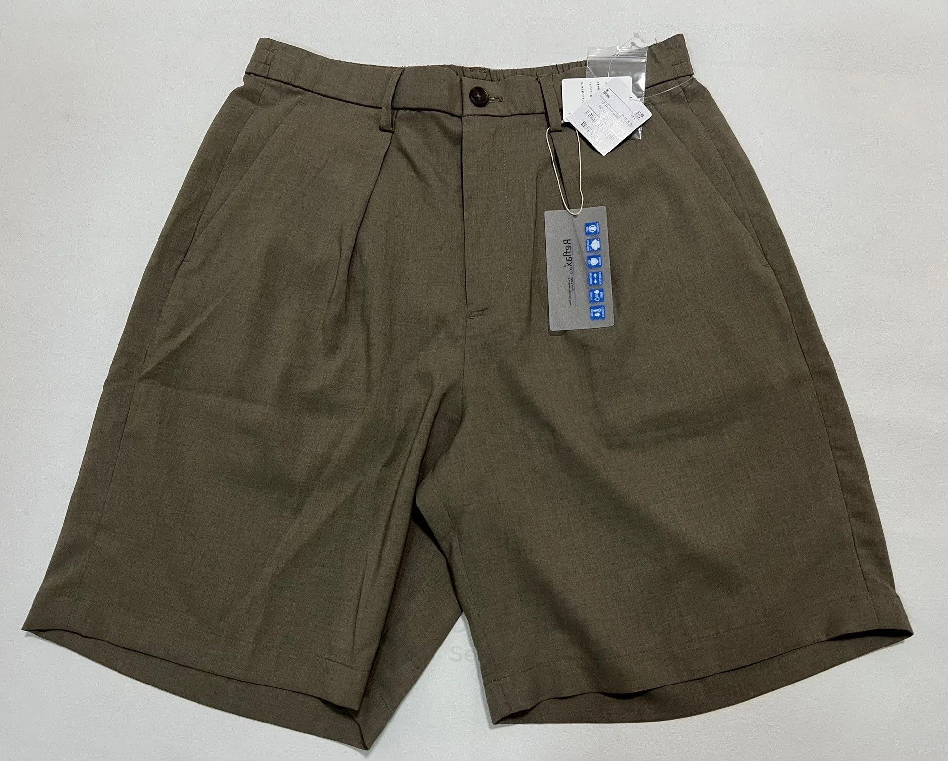 Other Freaks Store Cooling Loose Pleated Shorts. Size US 35 - 1 Thumbnail