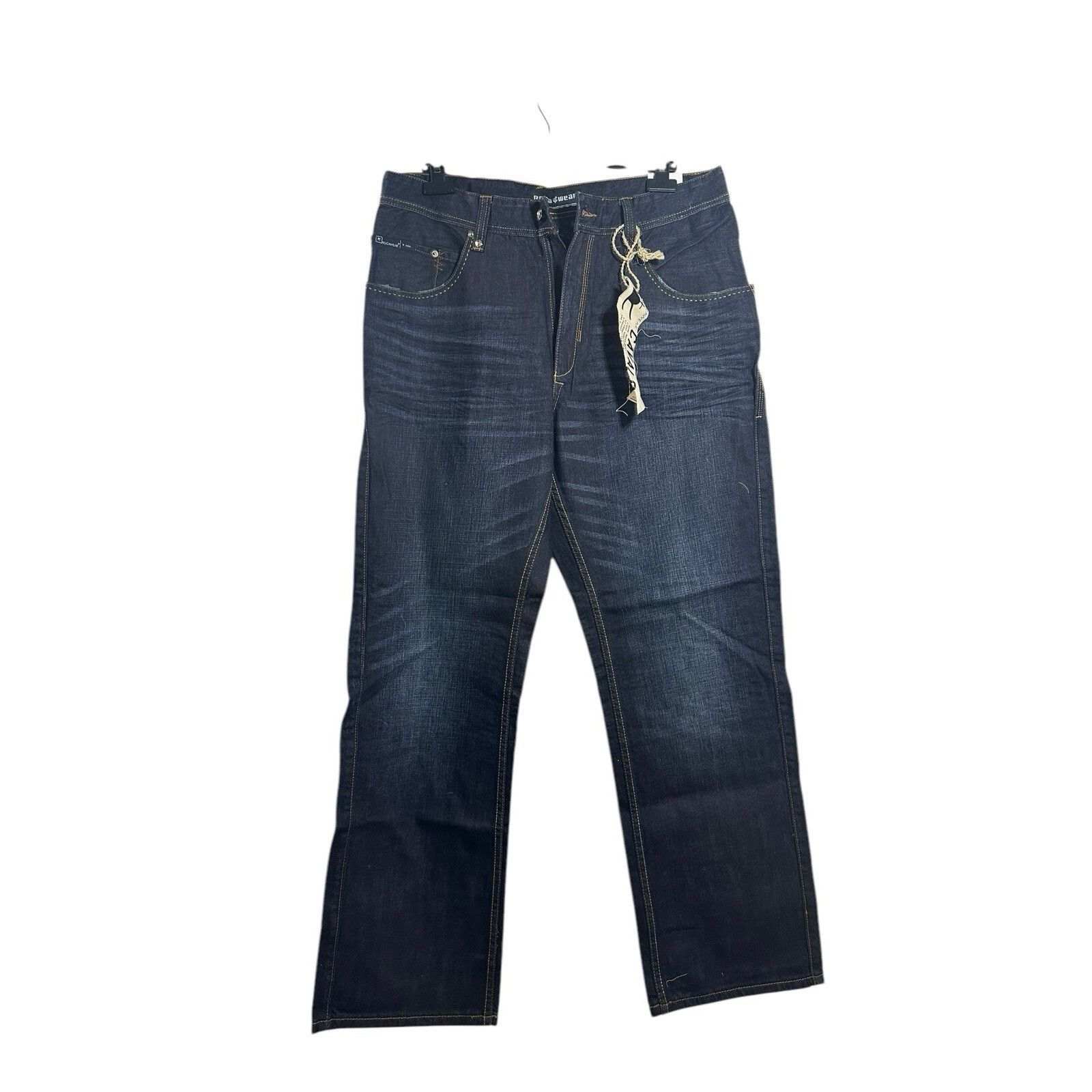 Rocawear Vintage Y2K Rocawear Jeans Mens Denim Baggy Hip Hop Indigo W Size US 36 / EU 52 - 1 Thumbnail